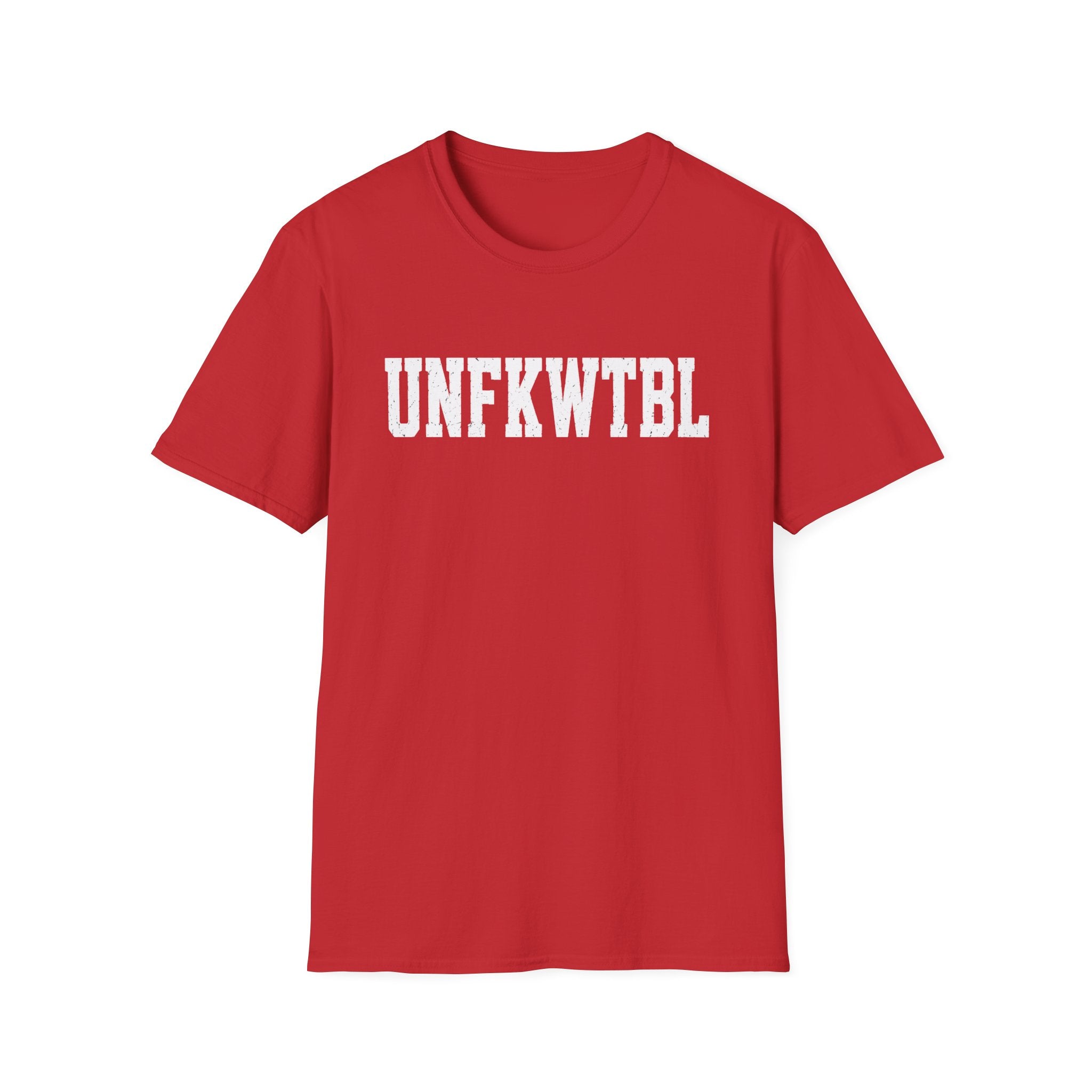 UNFKWTBL Graphic T-Shirt — Bold Collegiate Lettering