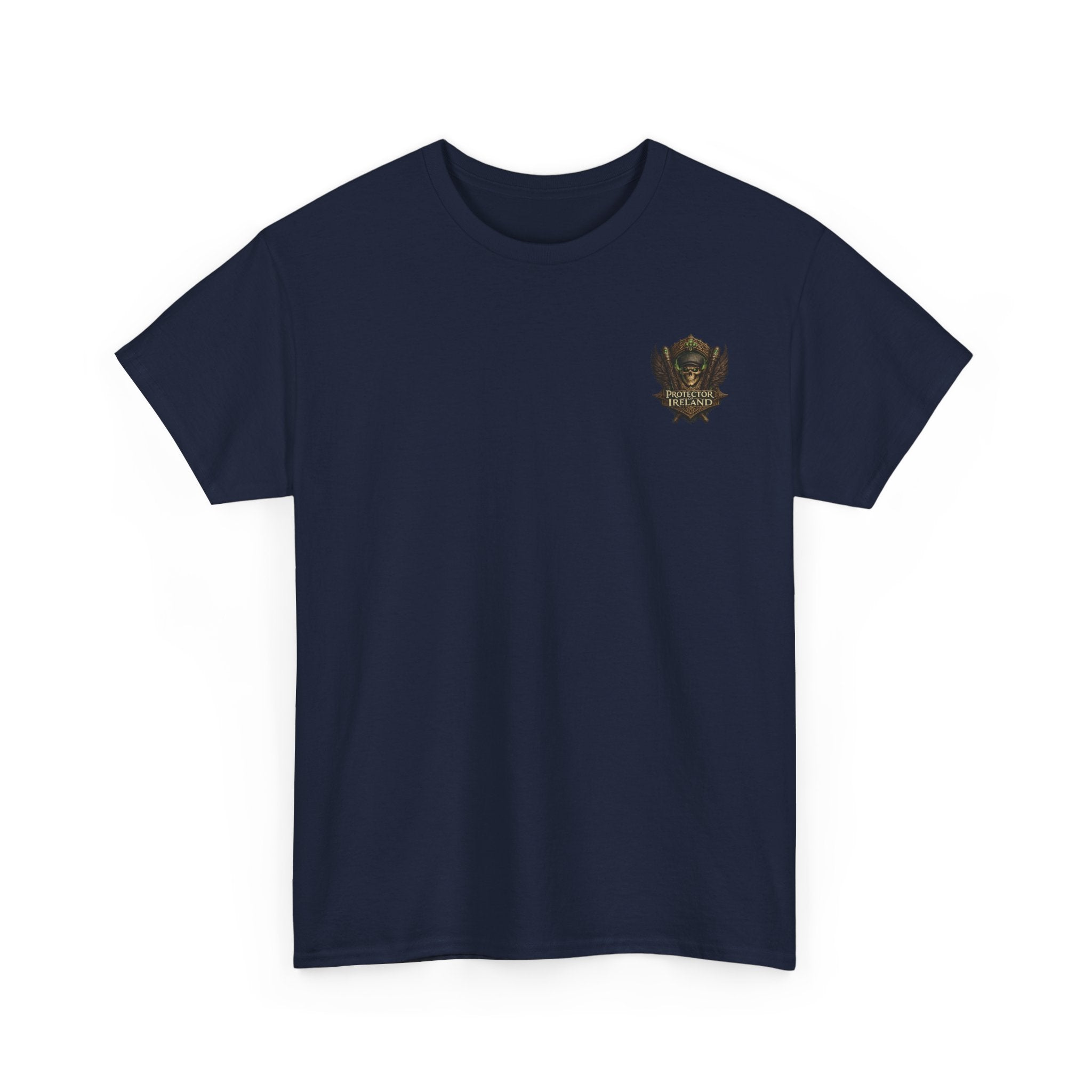 Skull Ranger T-Shirt — "He Walks Where Ireland Stands" Irish Celtic Graphic Tee