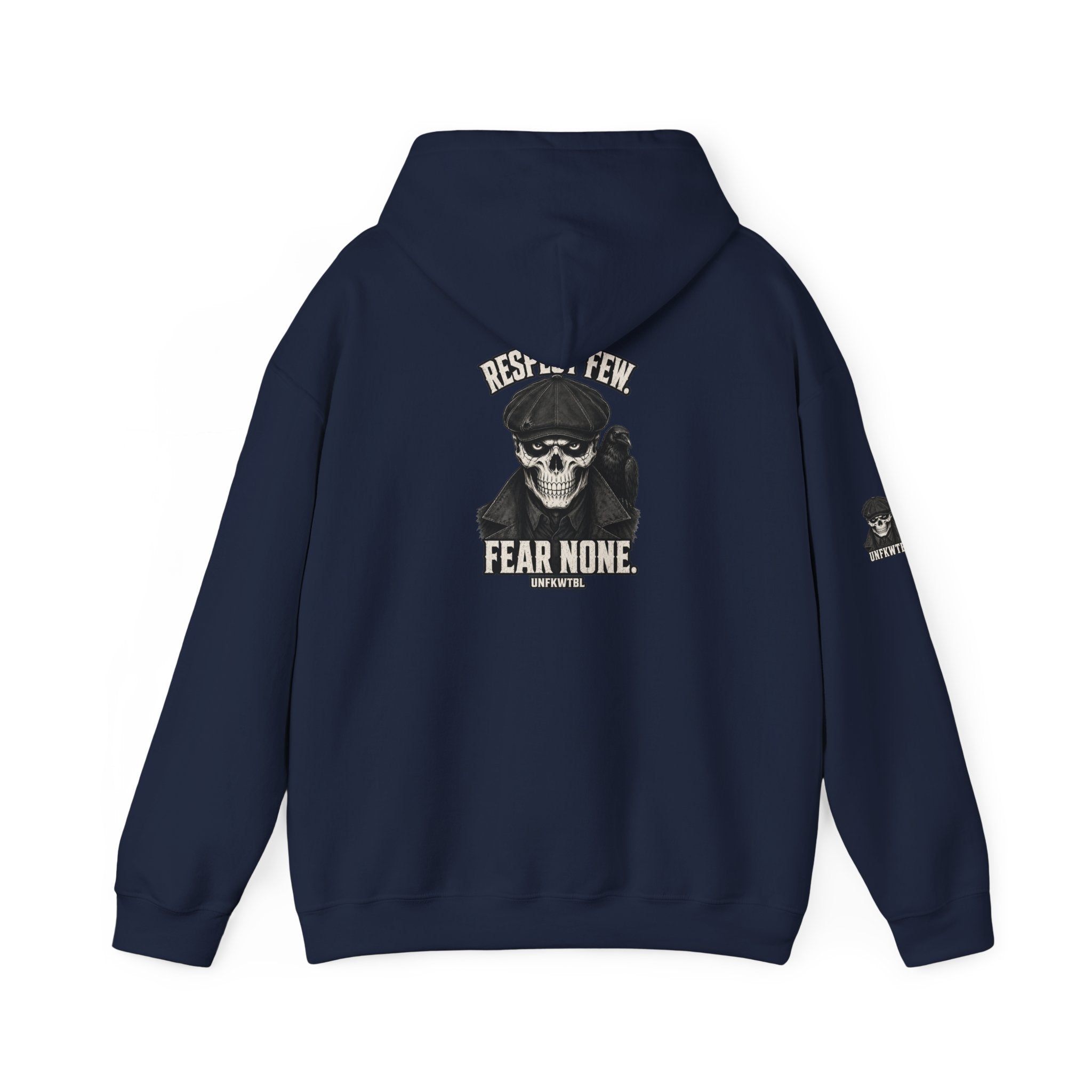 Resin Crew 'Fear None' Skull Hoodie