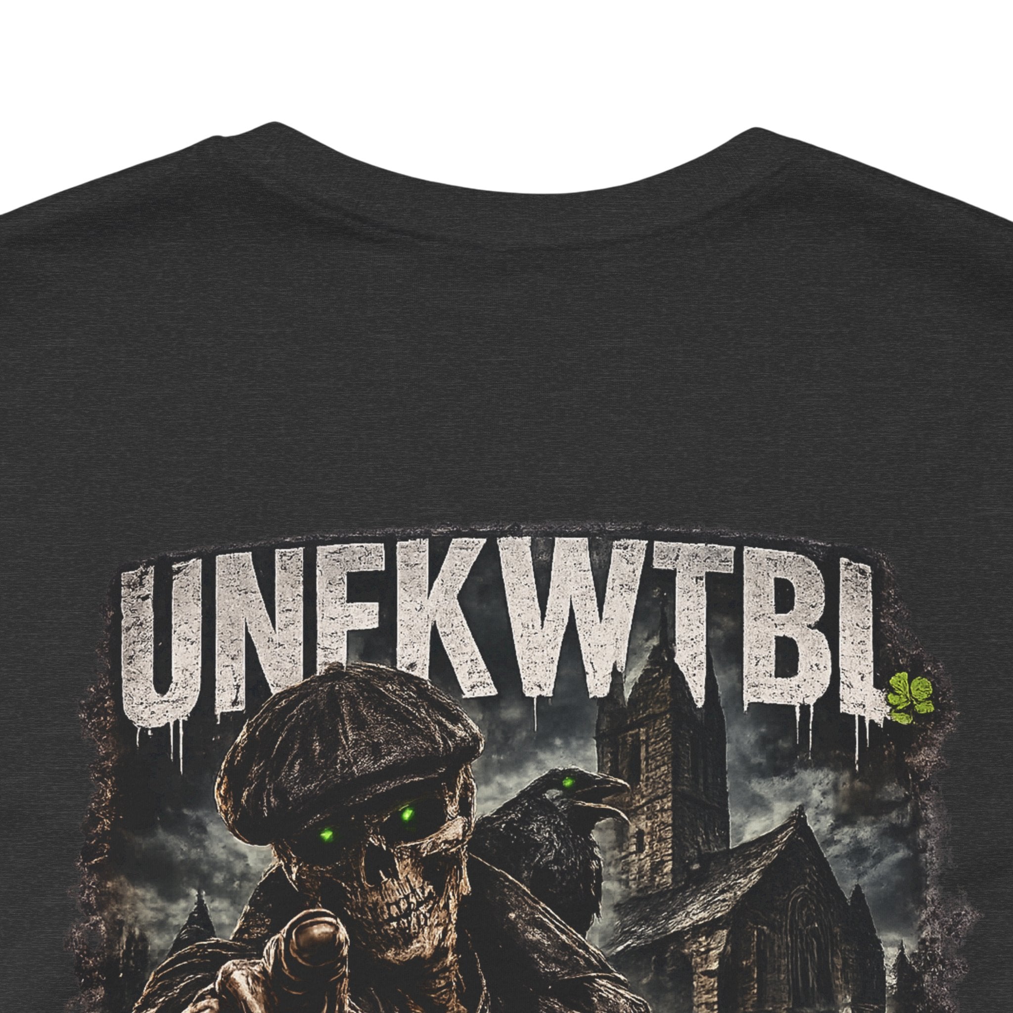 UNFKWTBL Graphic Tee — "Don't Fear the Dark" Military-Inspired Short Sleeve Shirt
