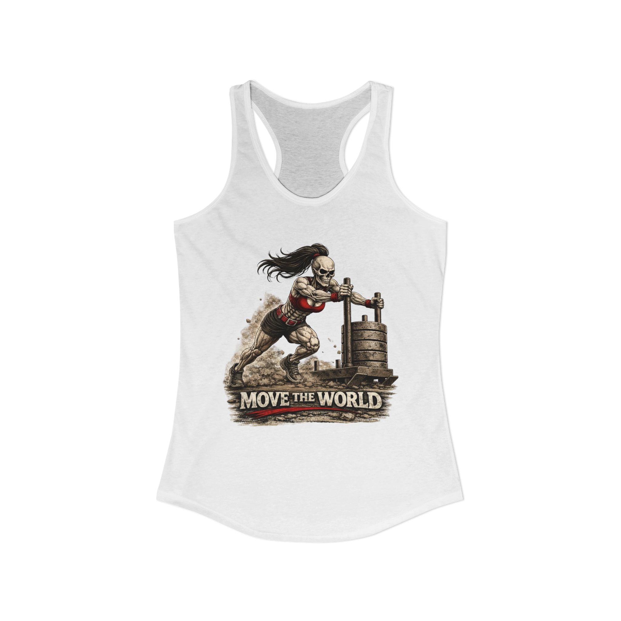 Move the World Women's Crossfit Sled Push Tank