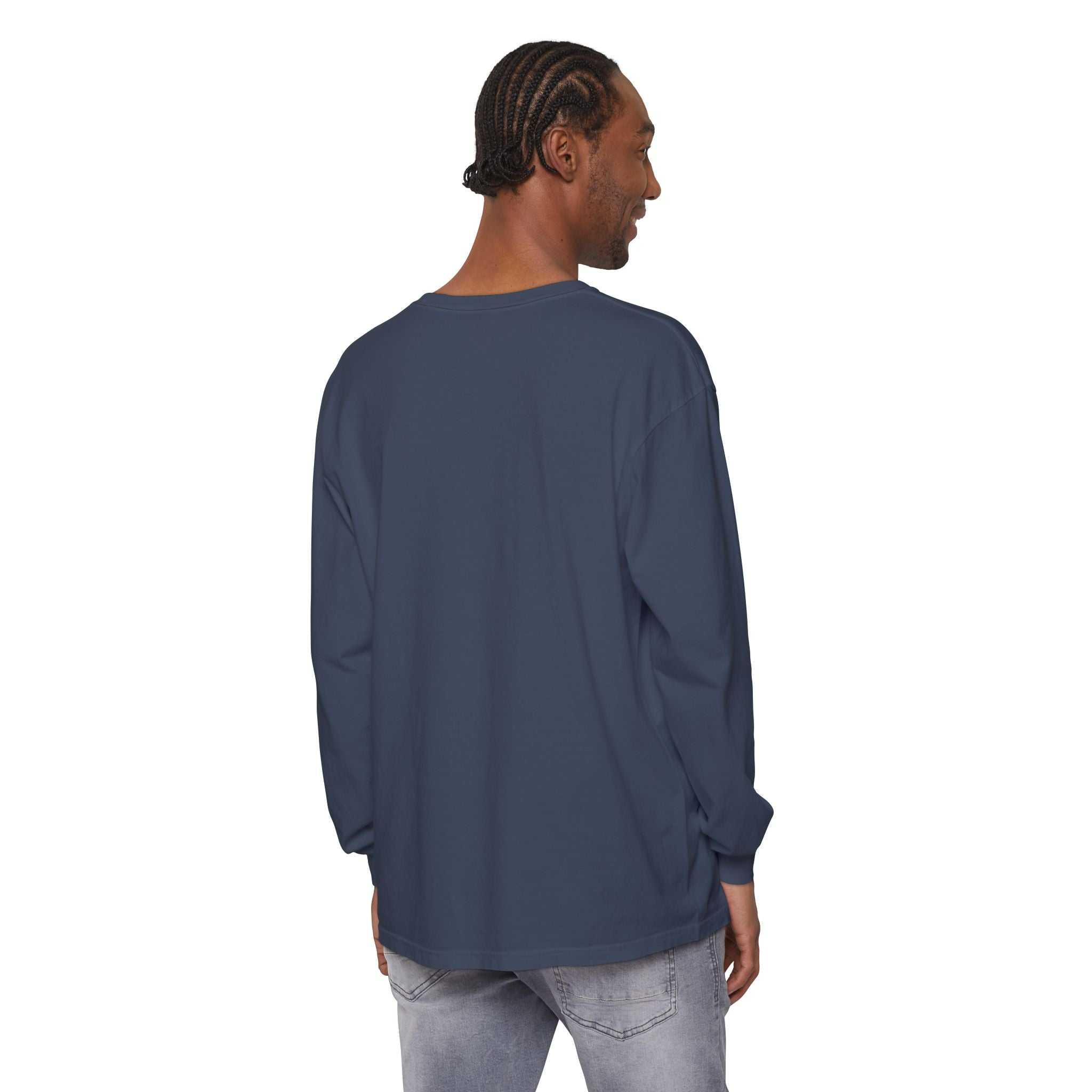 Ain't Done Yet Skull Cigar Long Sleeve Tee