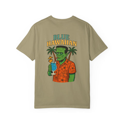 Unisex Garment-Dyed T-shirt, Vintage Summer Shirt, Casual Graphic Tee, Beach Party Apparel, Cute Halloween T-shirt