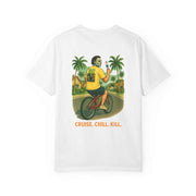 Micheal Myers Hanging in Hawaii Design Garment -Dyed T-shirt