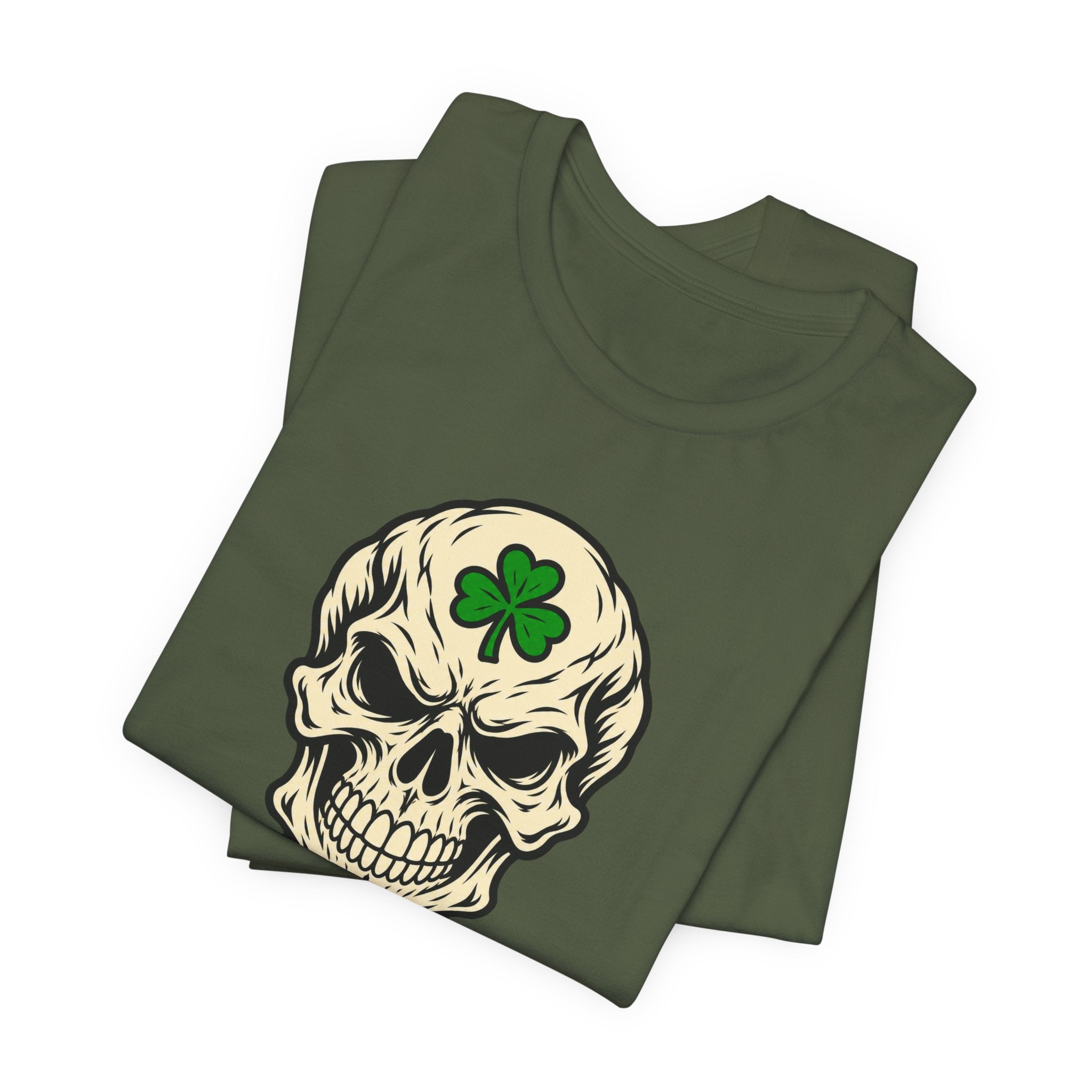 UNFKWTBL Shamrock Skull Tee