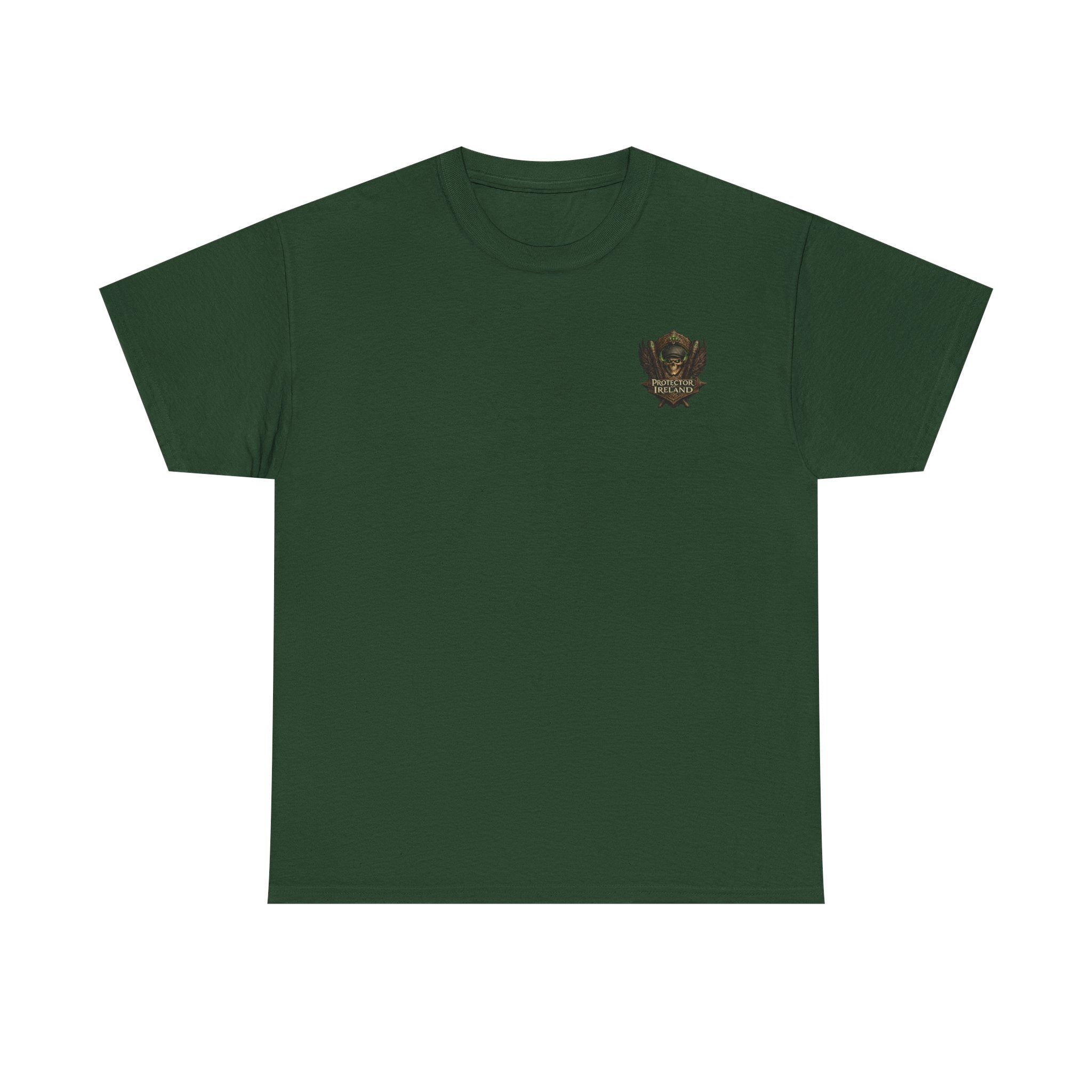 Skull Ranger T-Shirt — "He Walks Where Ireland Stands" Irish Celtic Graphic Tee