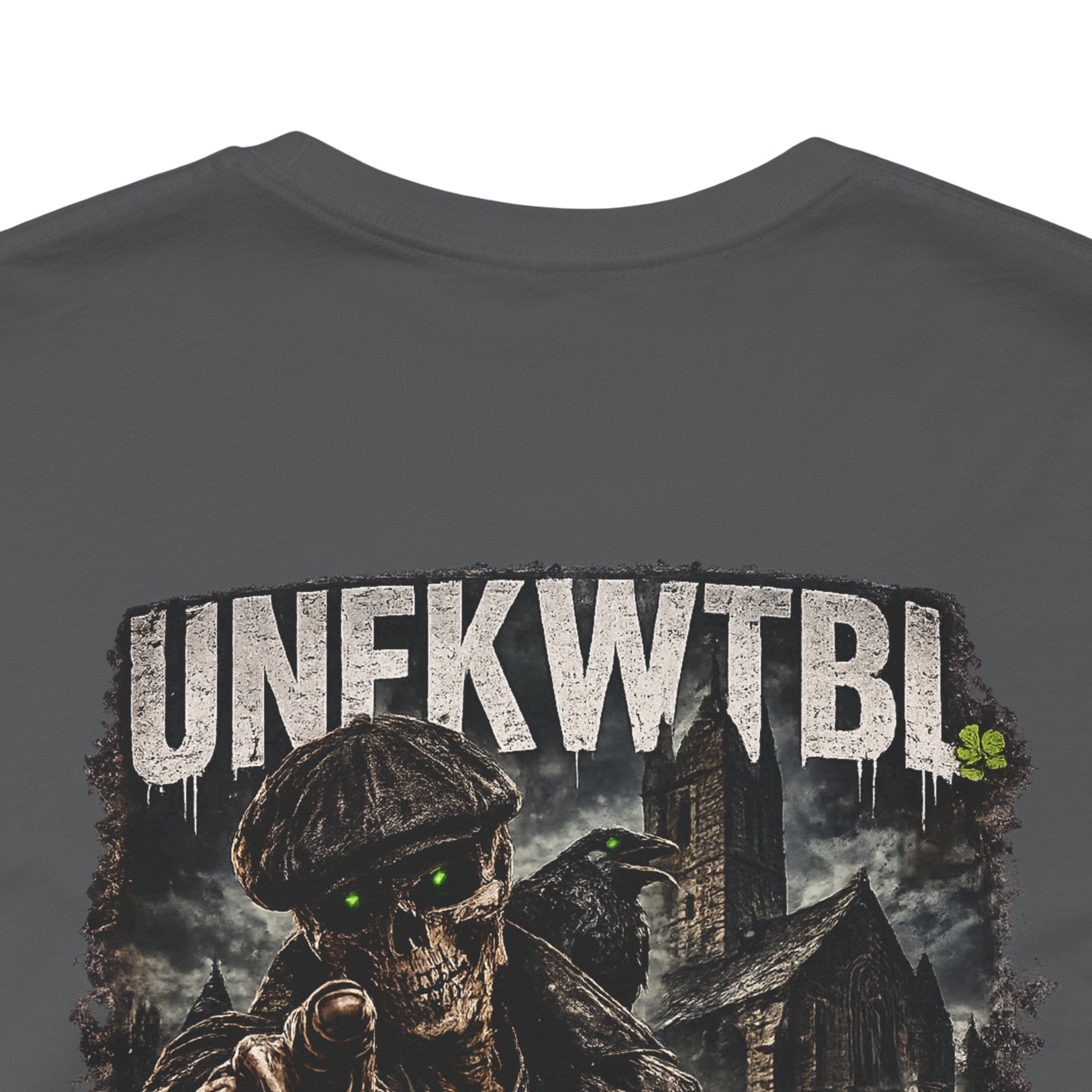 UNFKWTBL Graphic Tee — "Don't Fear the Dark" Military-Inspired Short Sleeve Shirt