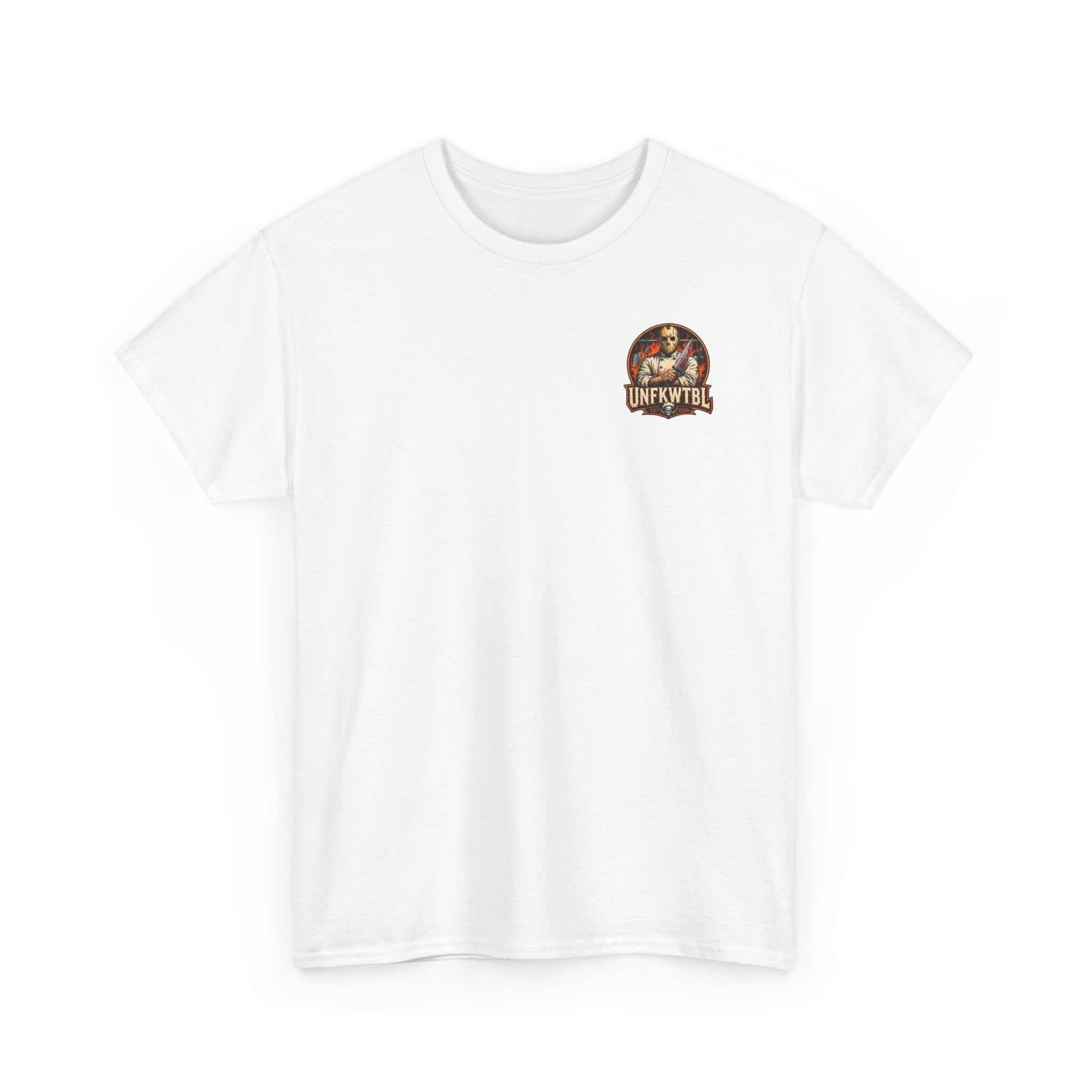Hell's Kitchen Chef Tee — Horror Jason Mask Cook Shirt