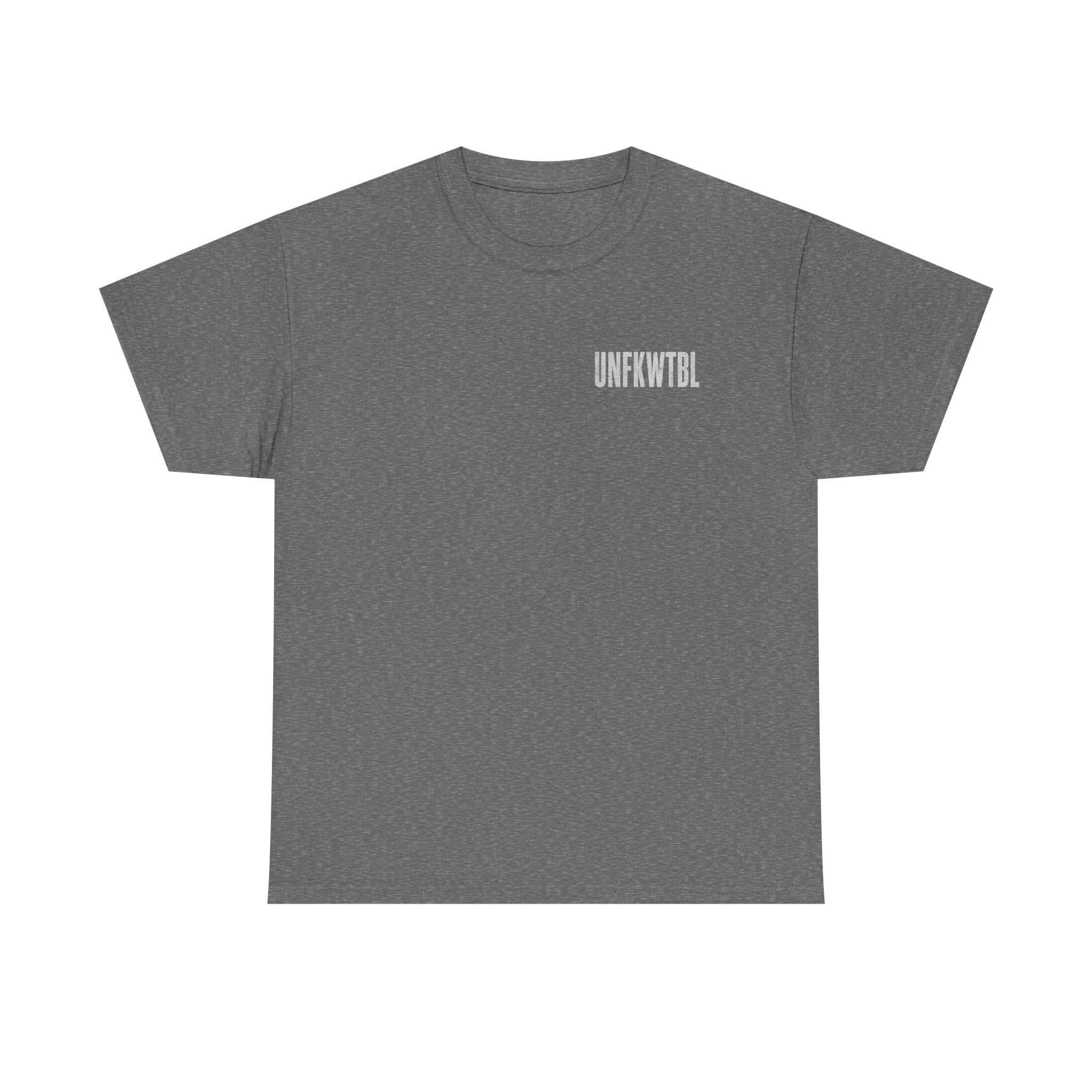 Skull Crossback Tee — UNFKWTBL Gothic Graphic T-Shirt
