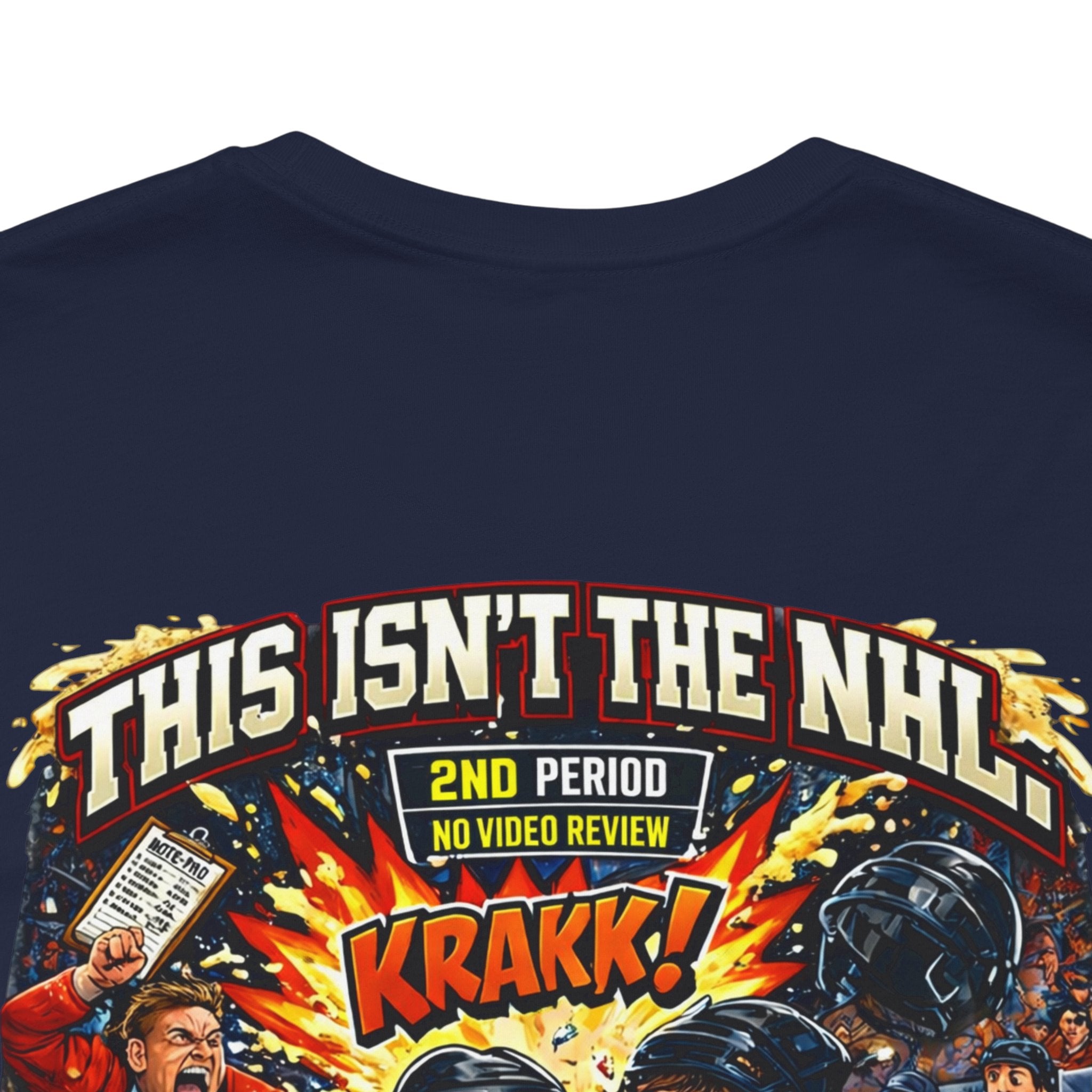 This Isn't the NHL Hockey Graphic Tee — Vintage Rink Riot T-Shirt