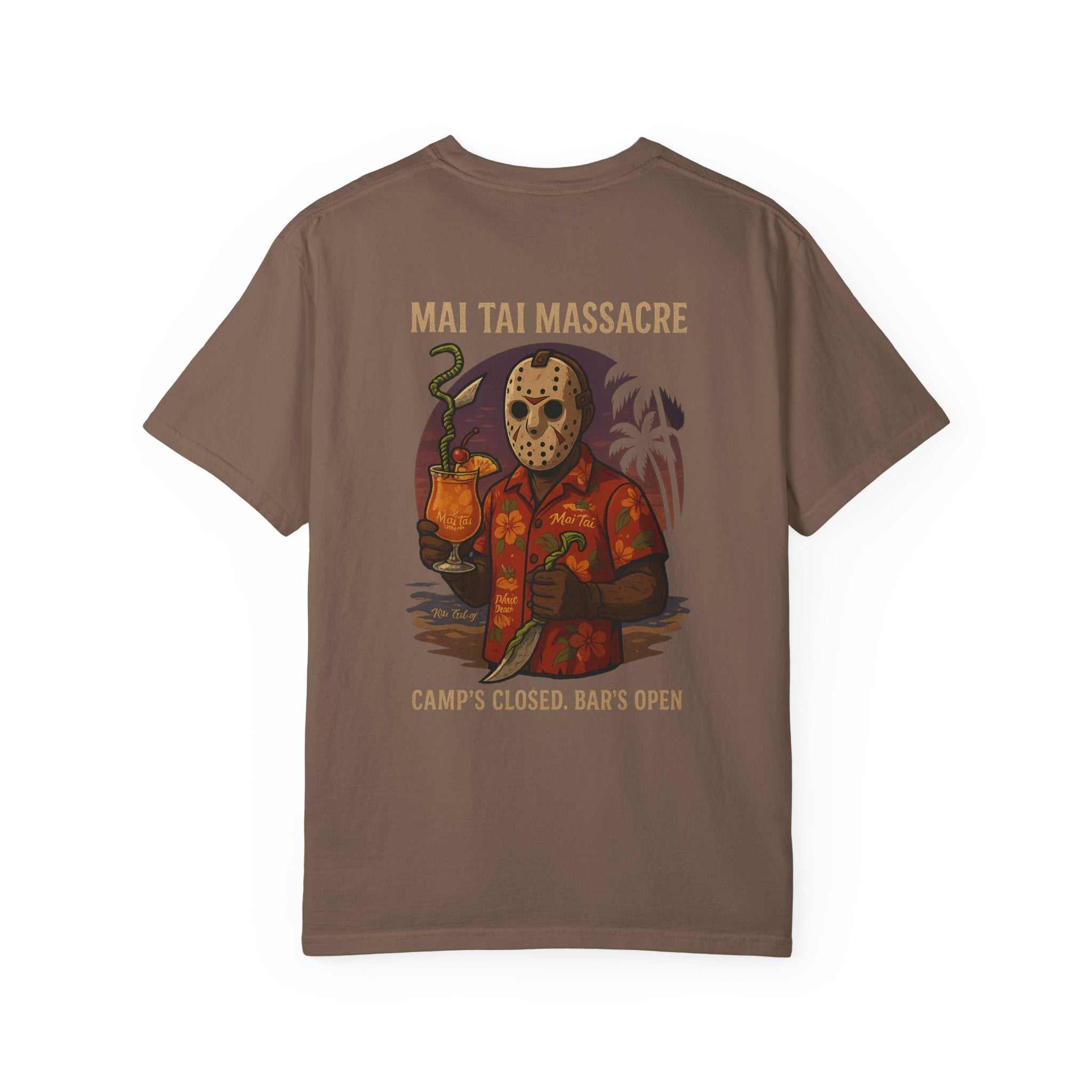 Mai Tai Massacre Jason Voorhees vintage unisex graphic tee beach shirt