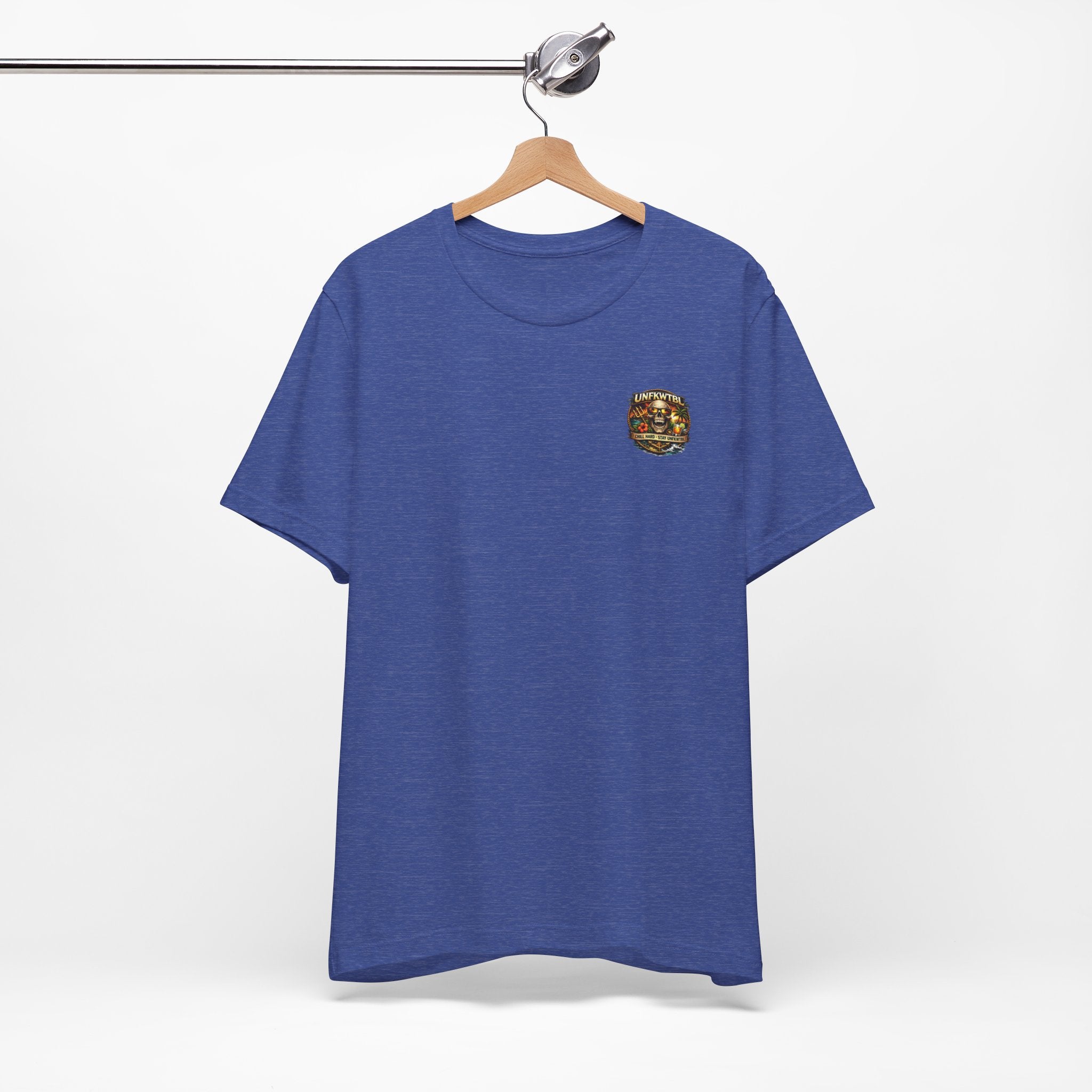 Chaos Island Skull T-Shirt — Tropical Pirate Graphic Tee