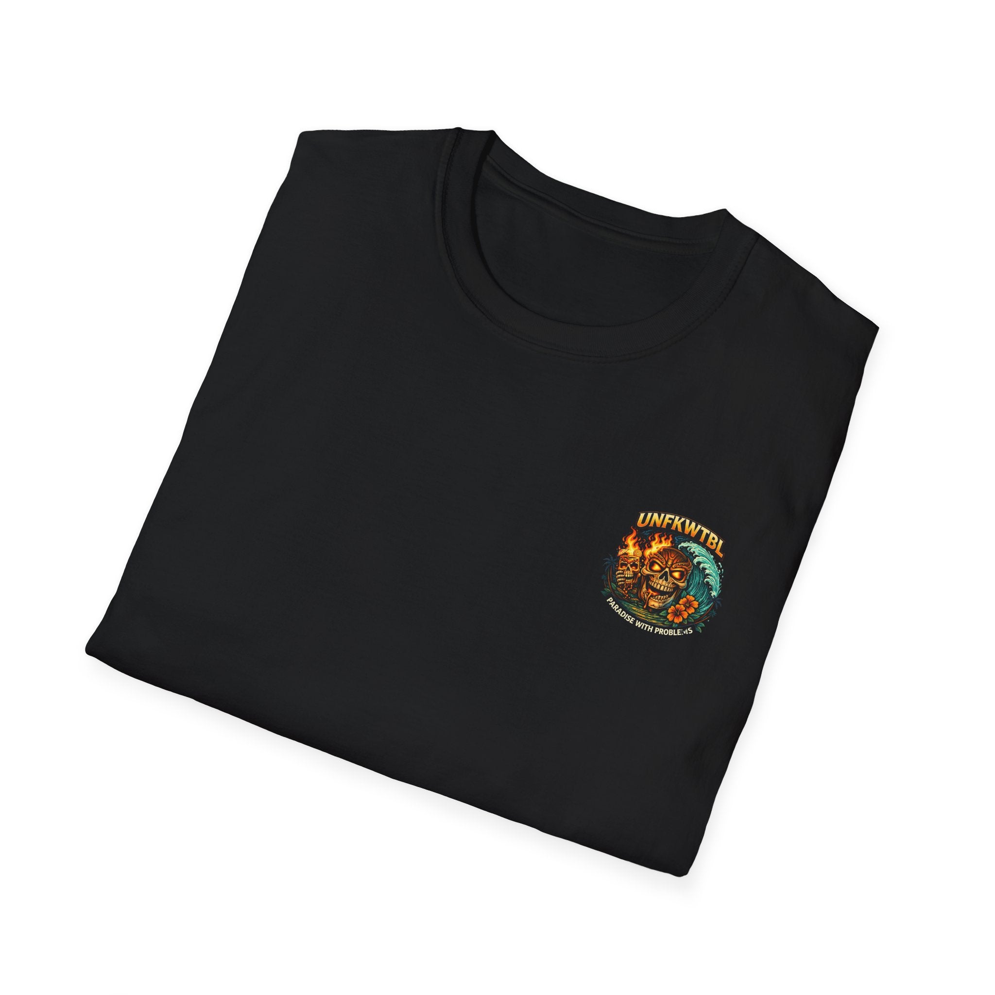 Hawaiian Horror Hula-ween T-Shirt — Tropical Tiki Halloween Tee