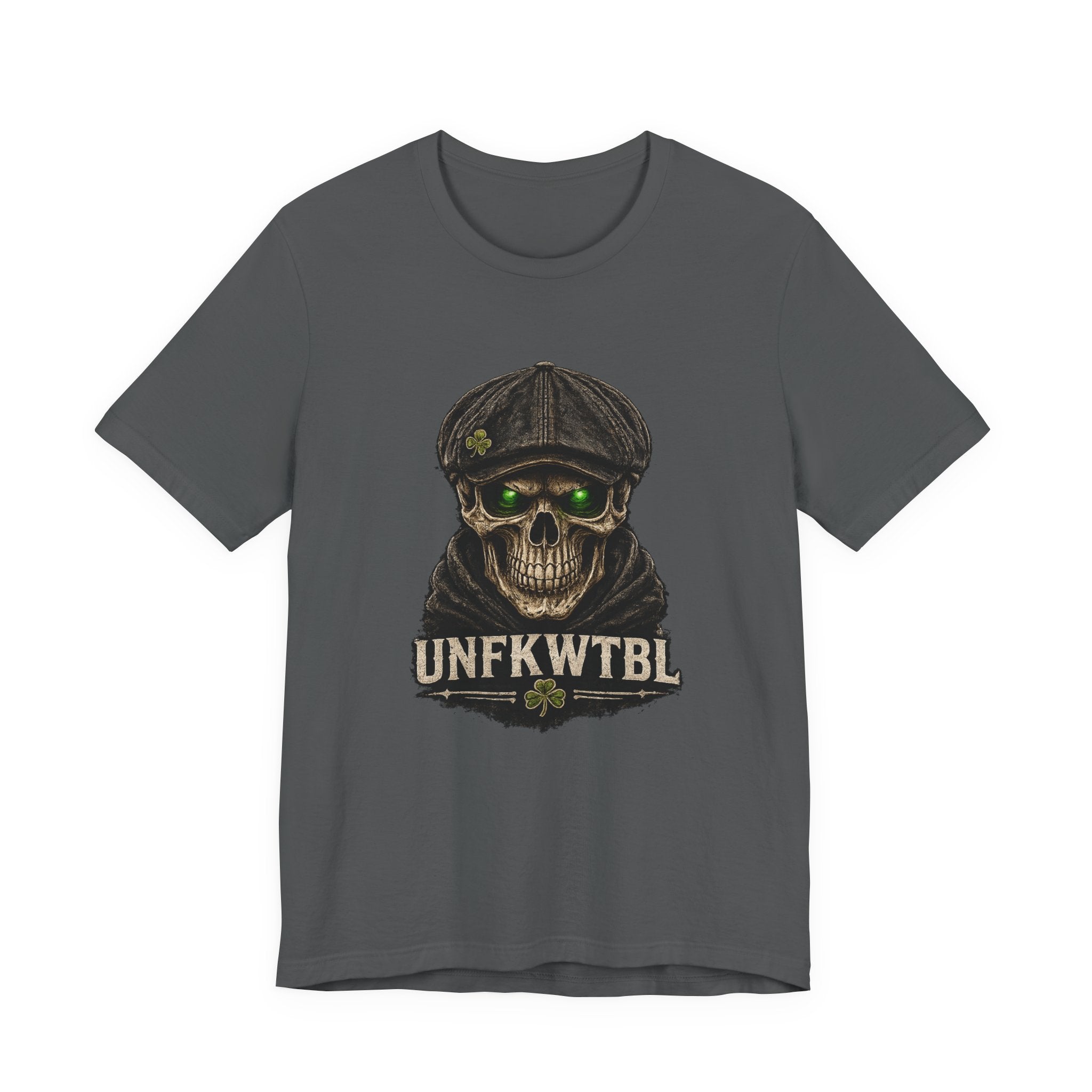 Skull Cap Tee - 'UNFKWTBL' Vintage Irish Skull T-Shirt