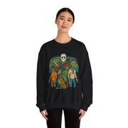 Zombie Theme Unisex Crewneck Sweatshirt