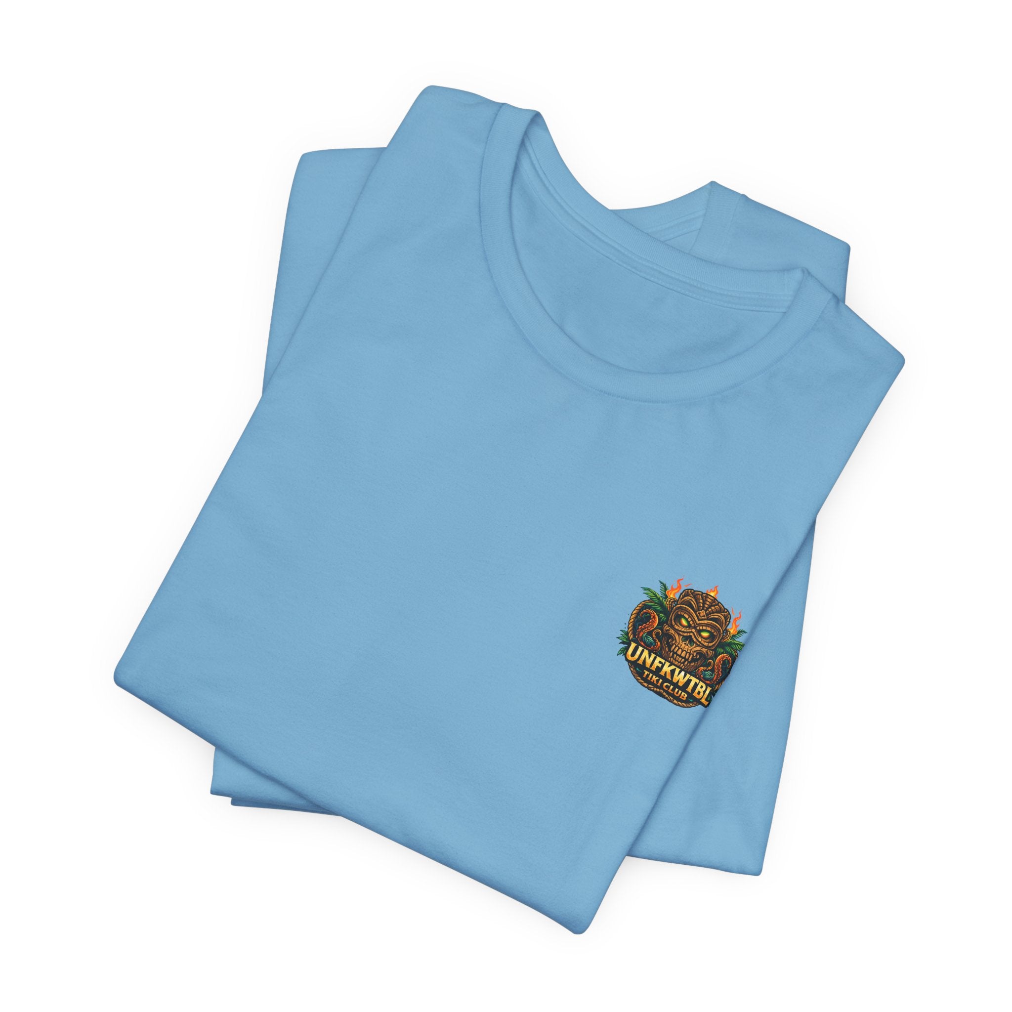 Stay Salty Tiki Club Tee — Vintage Hawaiian Pin-Up Surf Shirt