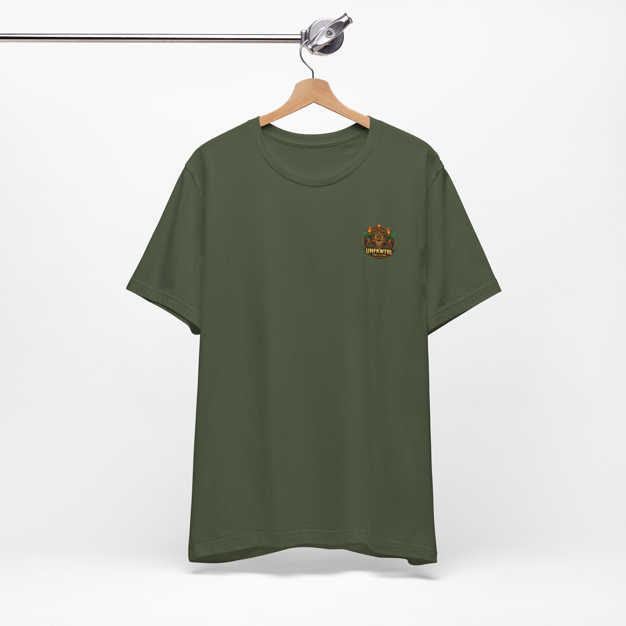 Cursed Paradise T-Shirt — Tropical Tiki Skull Graphic Tee