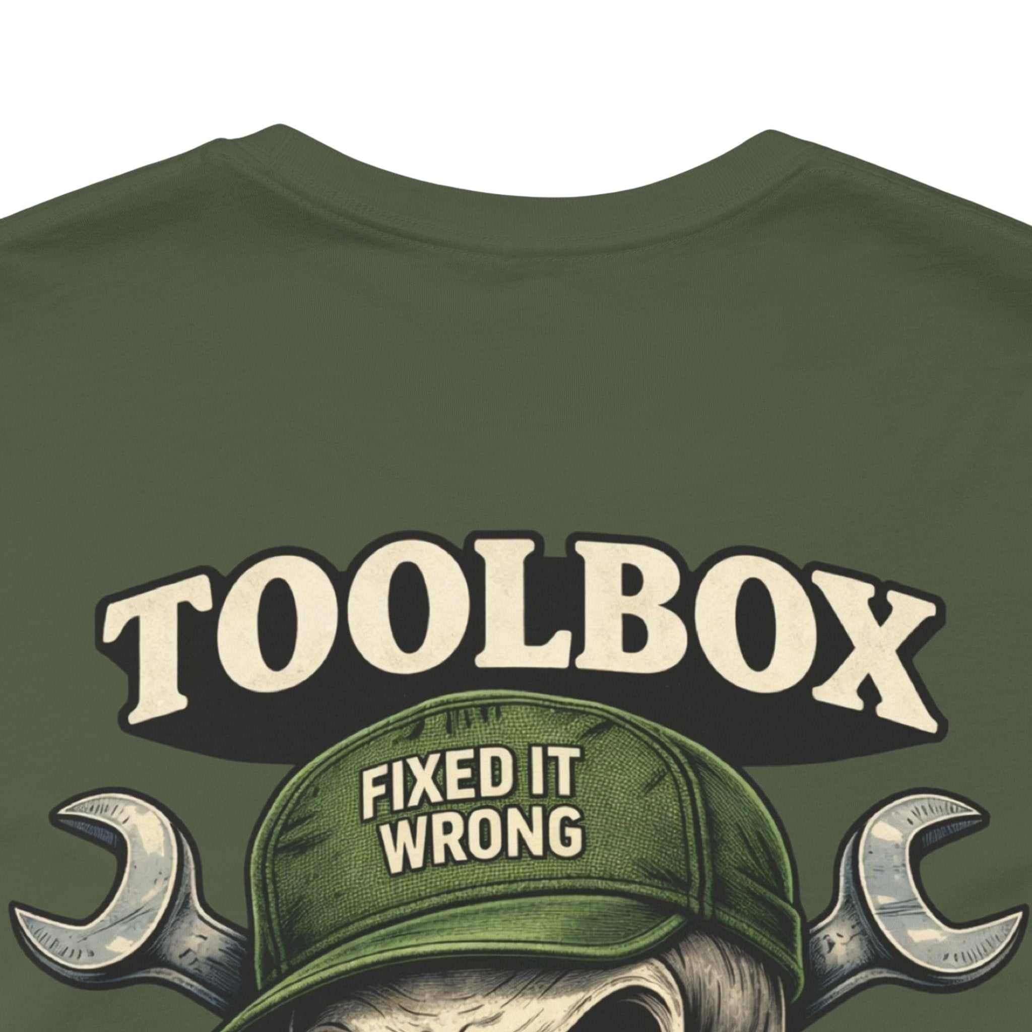 Toolbox of Regrets Skull T-Shirt — Funny Mechanic Gift