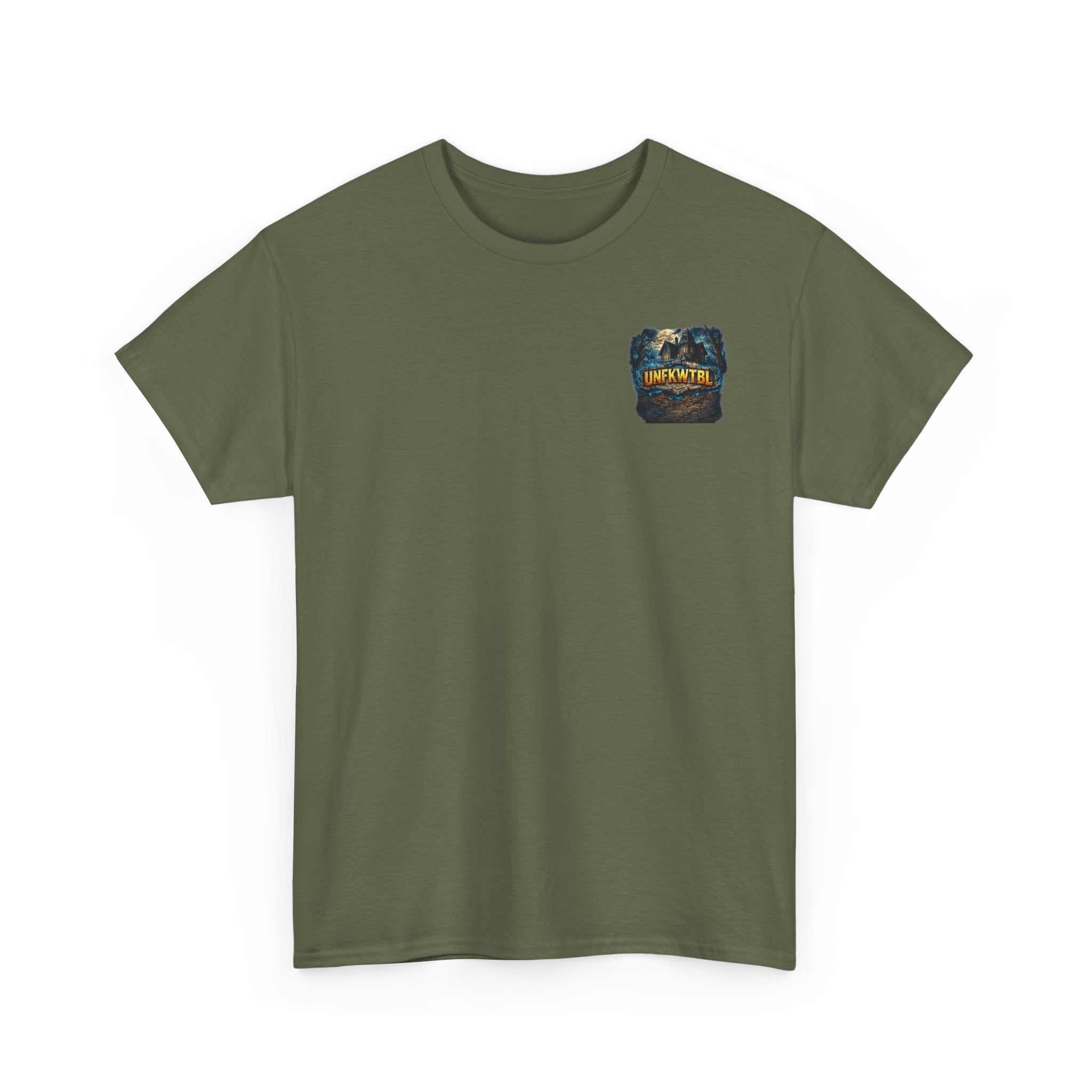 Scooby-Style Haunted Crew T-Shirt — Retro Mystery Mansion Graphic