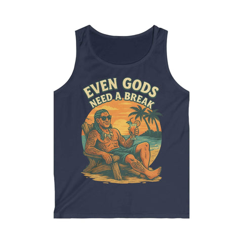 Tank Top - Gods Need to Chill - Men&