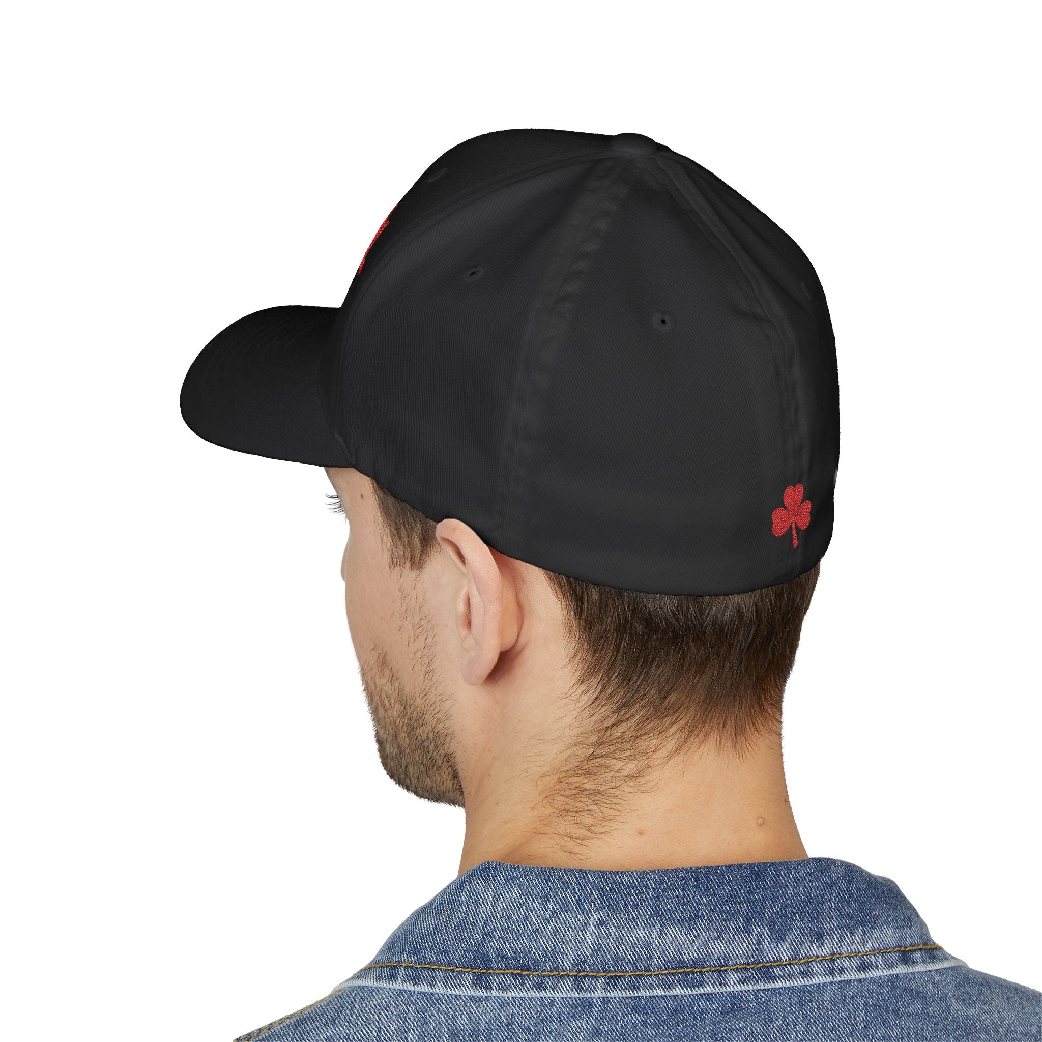 Embroidered UNFKWTBL Cap — Bold Red Lettering Baseball Hat