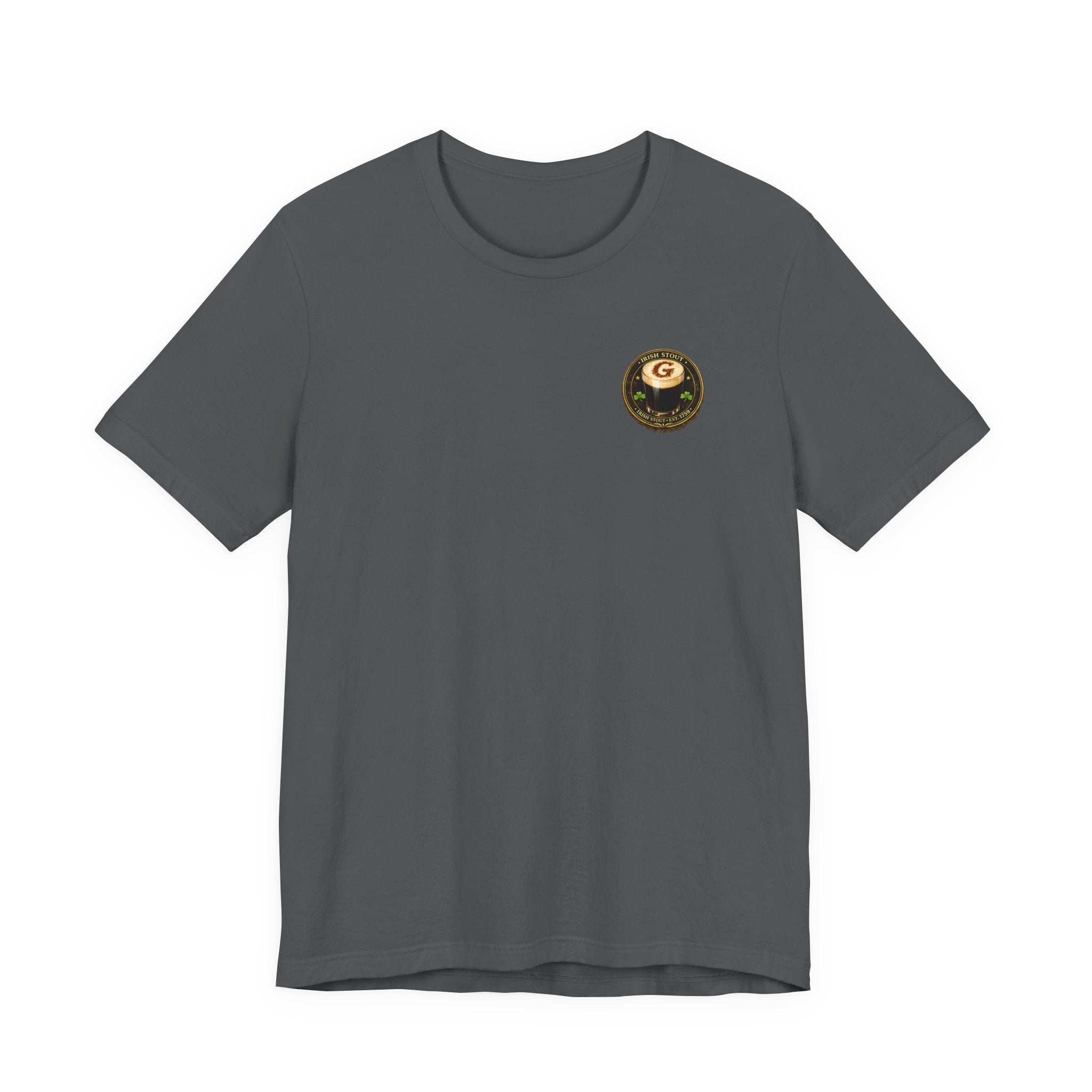 Irish Stout G-Spot T-Shirt — Funny Beer Pub Tee with Shamrock Design