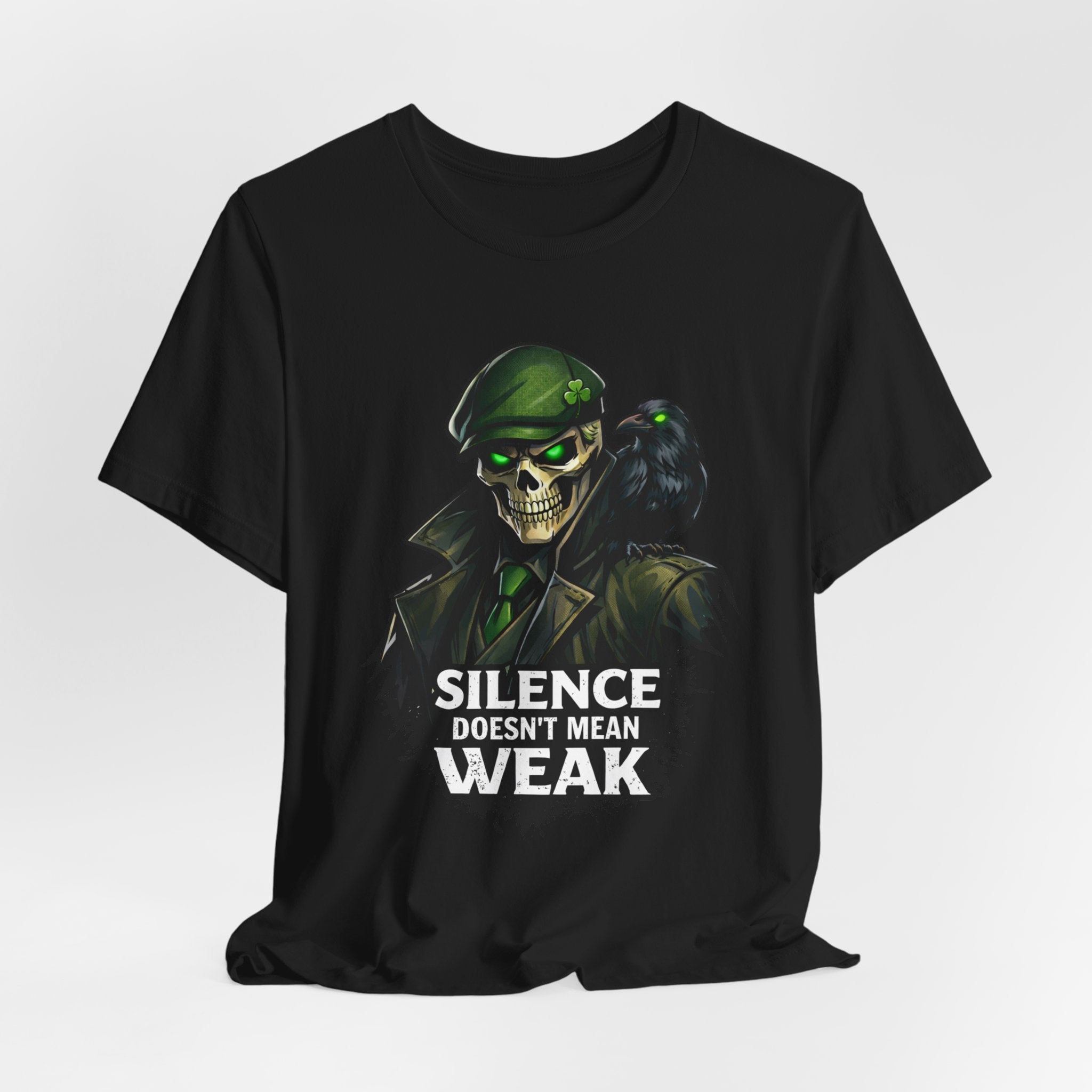 Silence Doesn't Mean Weak Skull Tee
