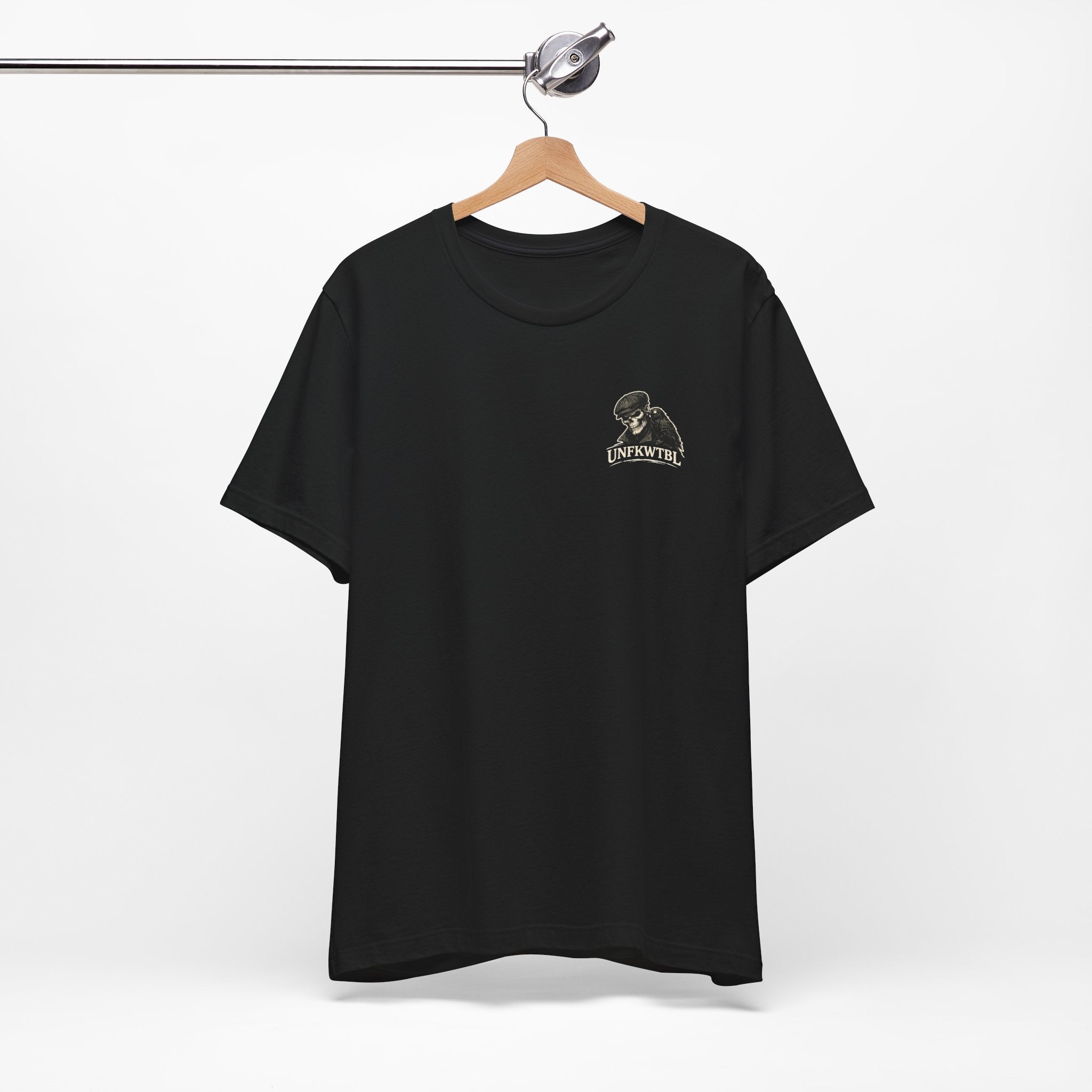 Respect T-Shirt — "I Don't Chase Respect, I Take It" Raven Graphic Tee