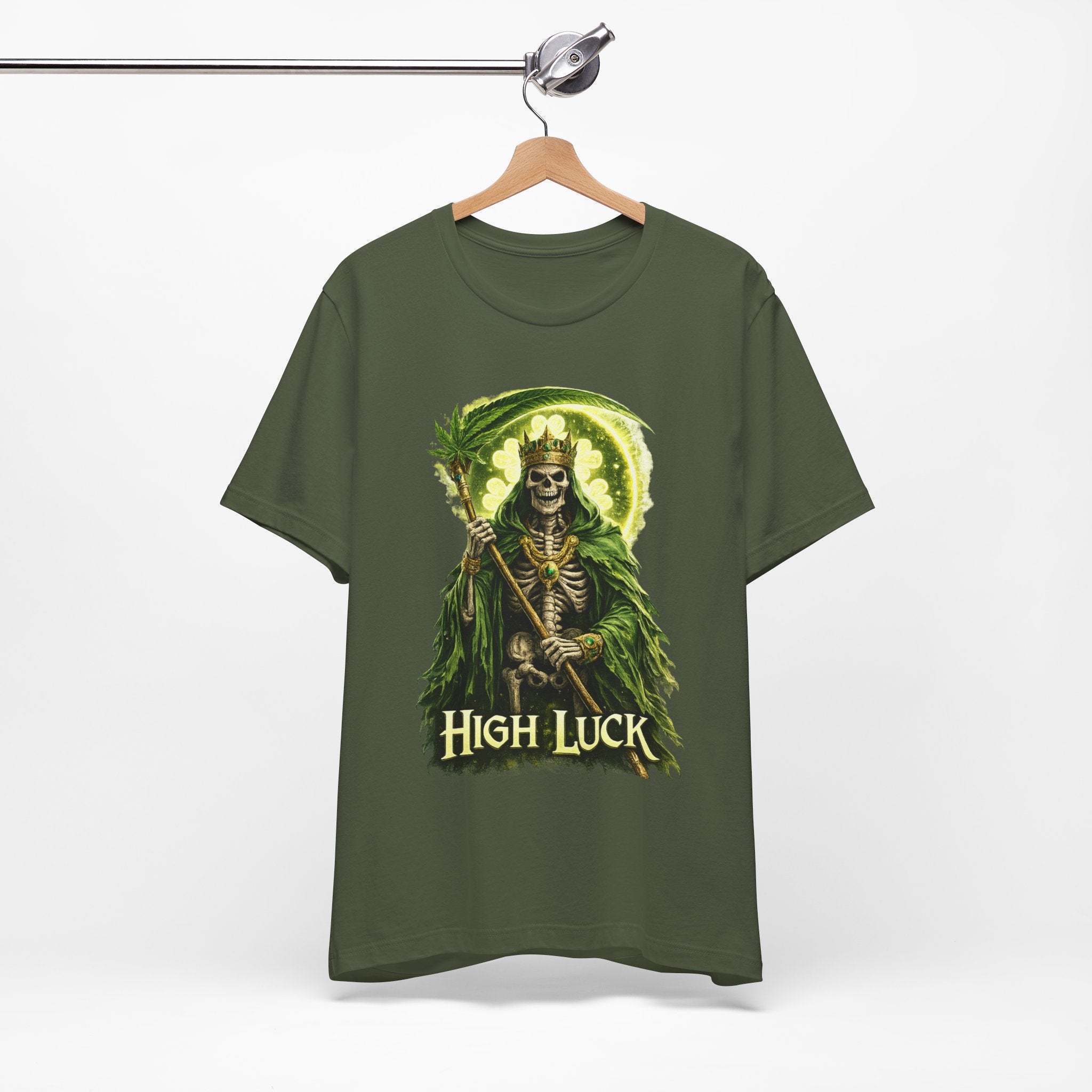 High Luck Skeleton Reaper Tee