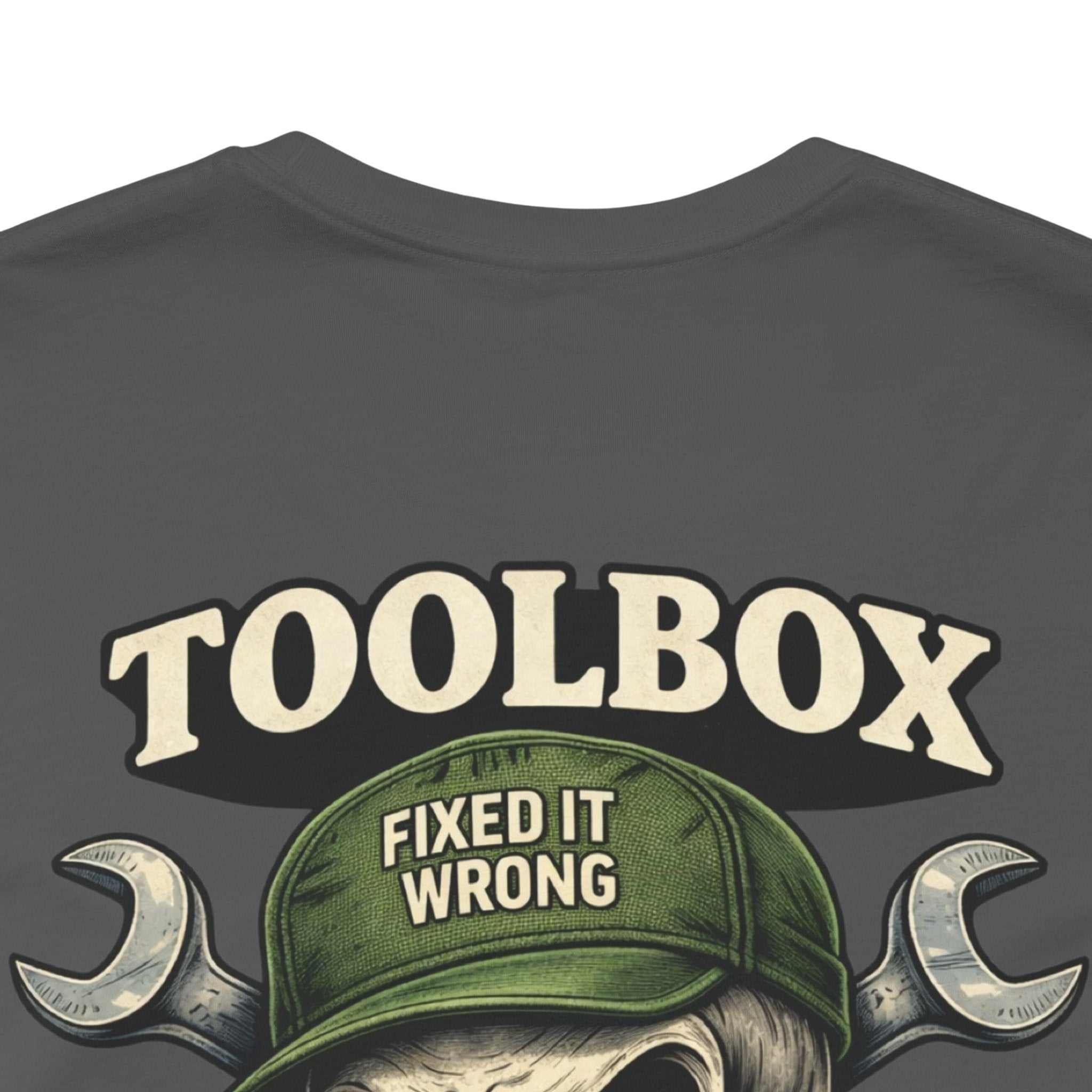 Toolbox of Regrets Skull T-Shirt — Funny Mechanic Gift