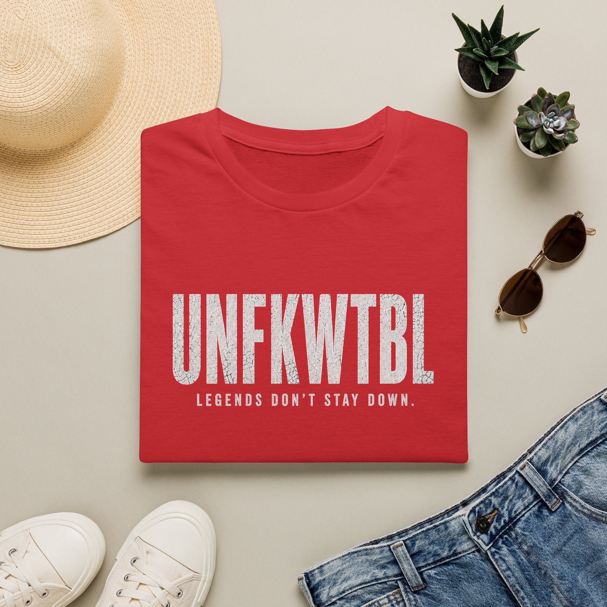 UNFKWTBL 'Legends Don't Stay Down' Graphic T-Shirt
