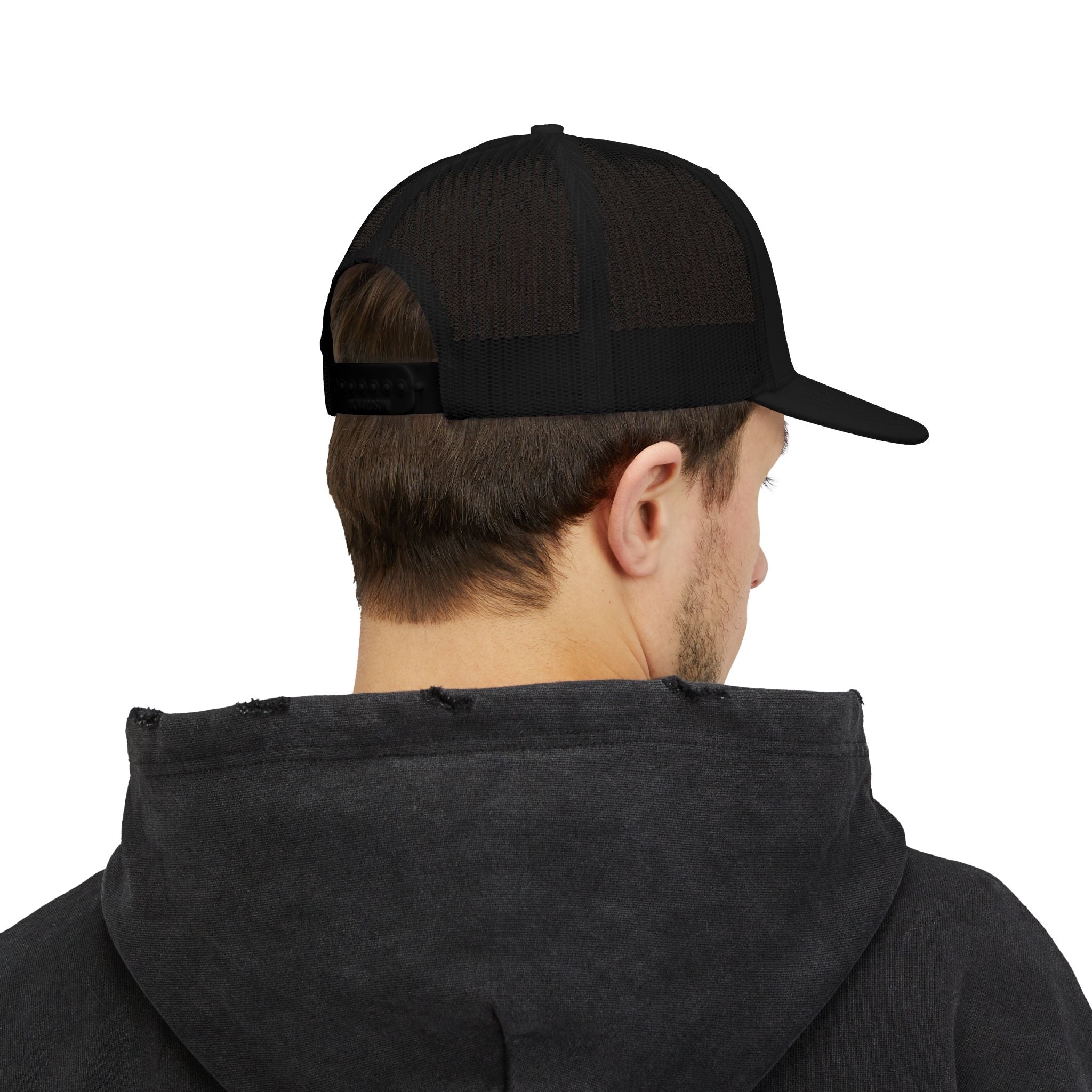 Snapback Trucker Cap — "UNFKWTBL" Embroidered Clover Hat