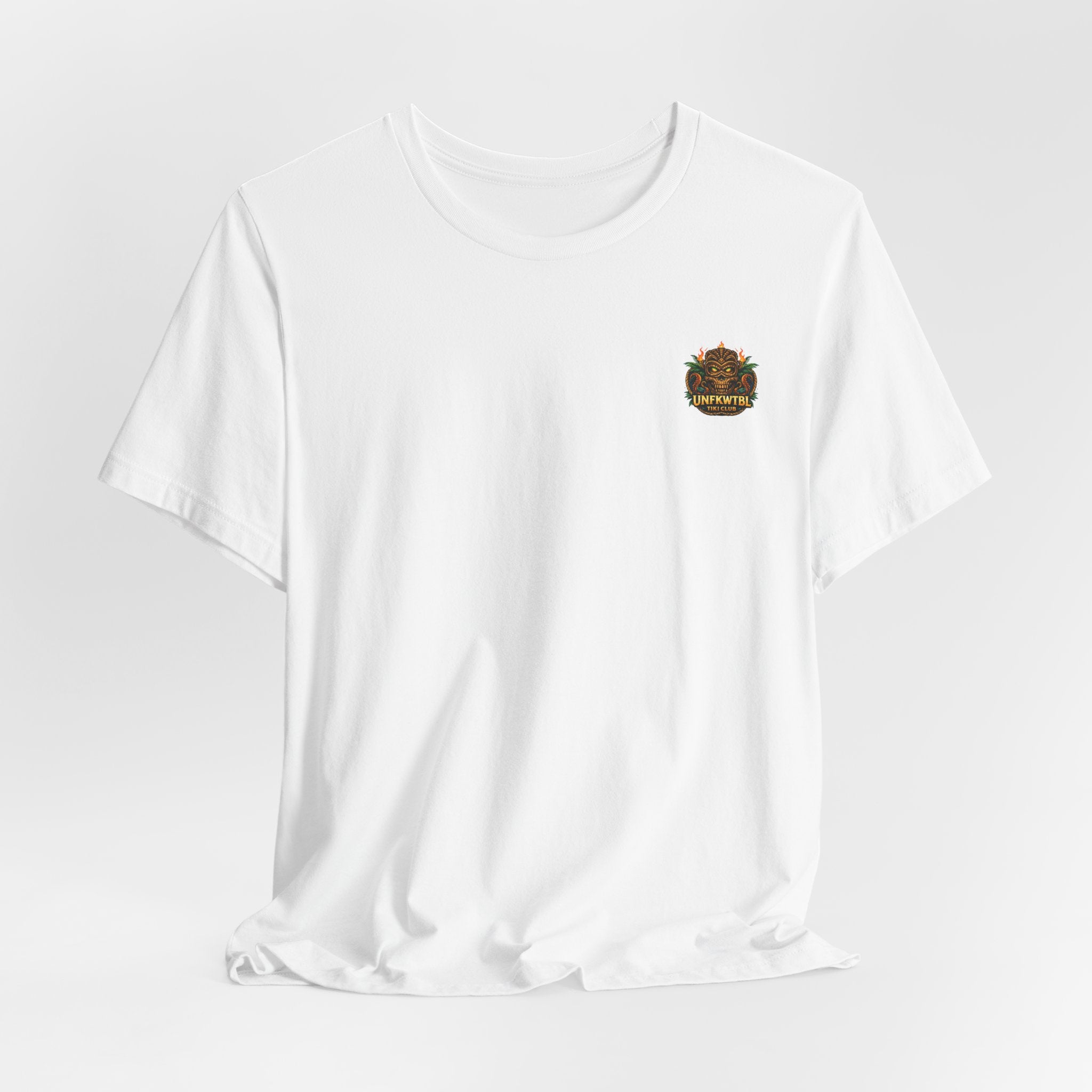 T-Shirt — Vintage Hawaiian Pinup “Look If You Dare” Tropical Surf Tee