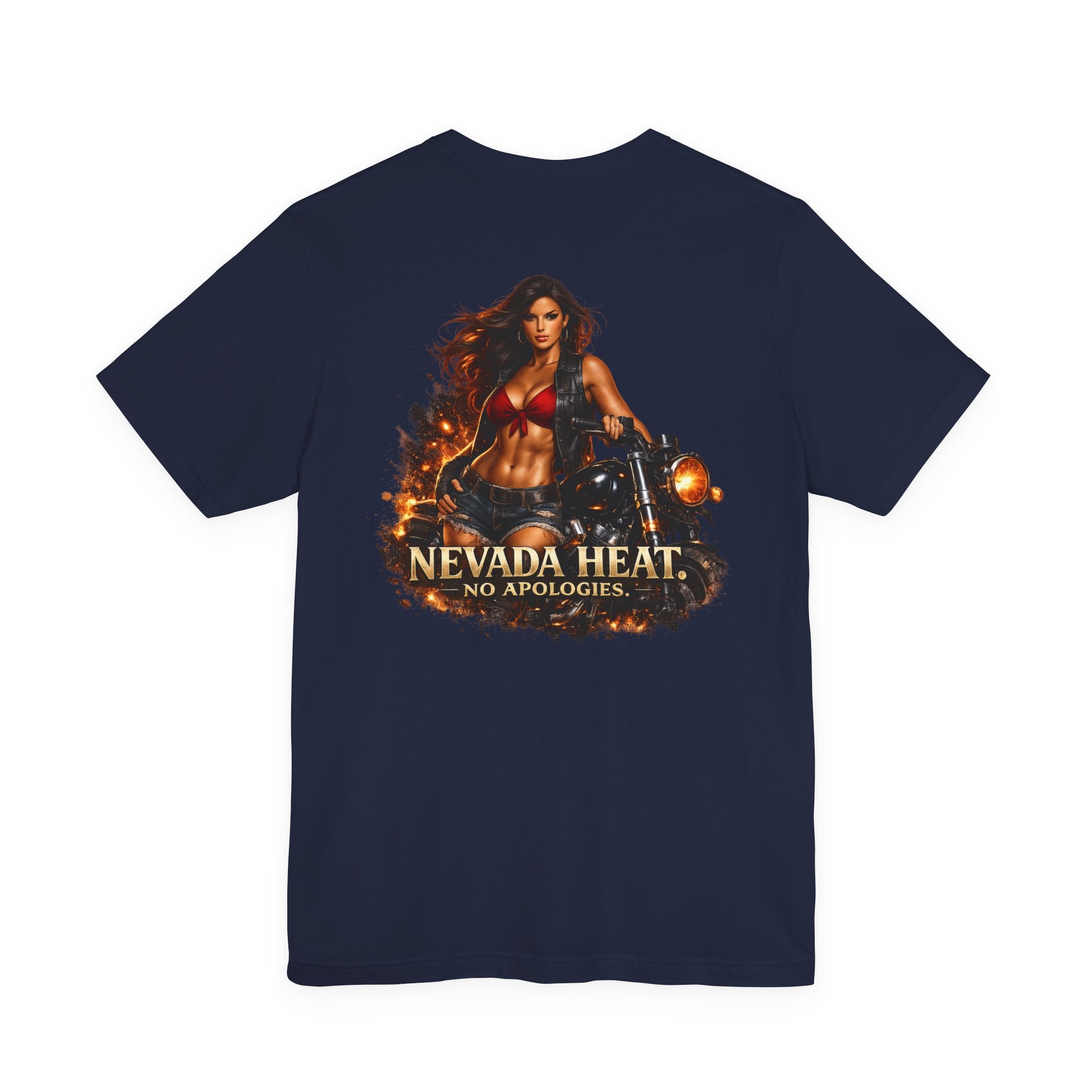 Nevada Heat T-Shirt — 'No Apologies' Graphic Tee