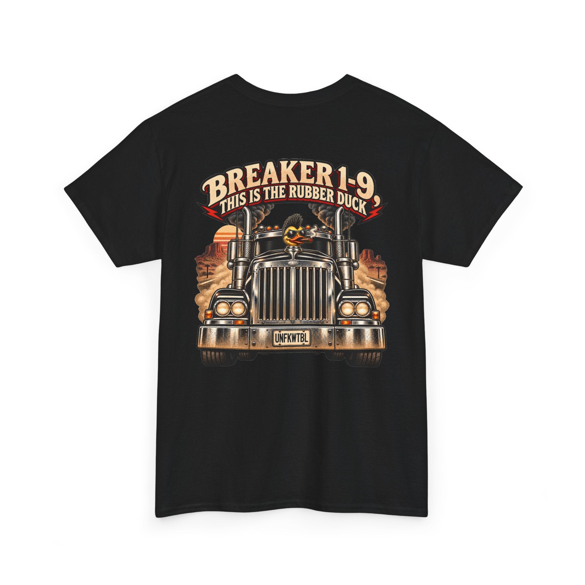 Breaker 19 Rubber Duck Trucker Graphic T-Shirt