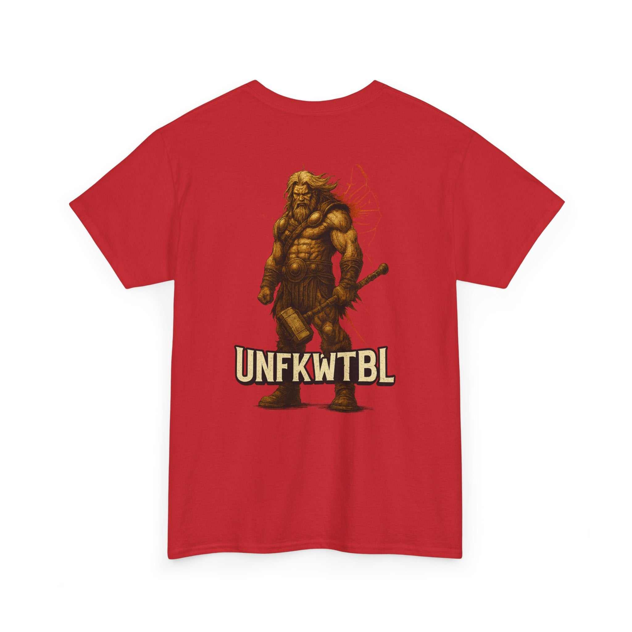 Viking God Tee with classic fit and Norse mythology design on sustainable cotton fabric