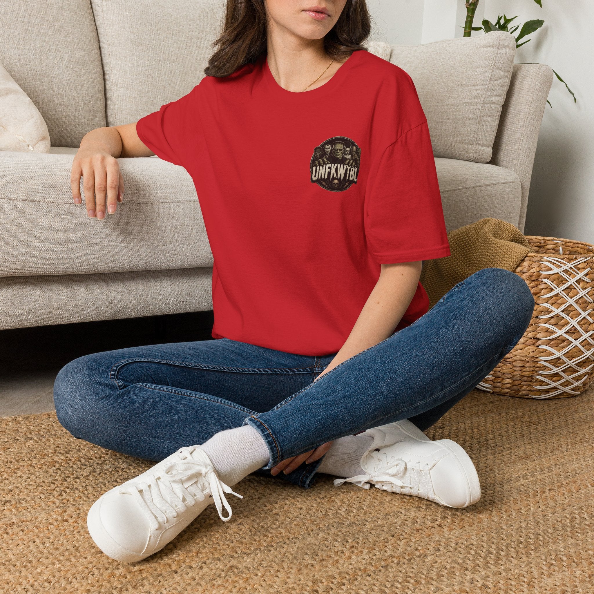 Vintage Band Logo T-Shirt — 'UNFKWTBL' Retro Rock Graphic