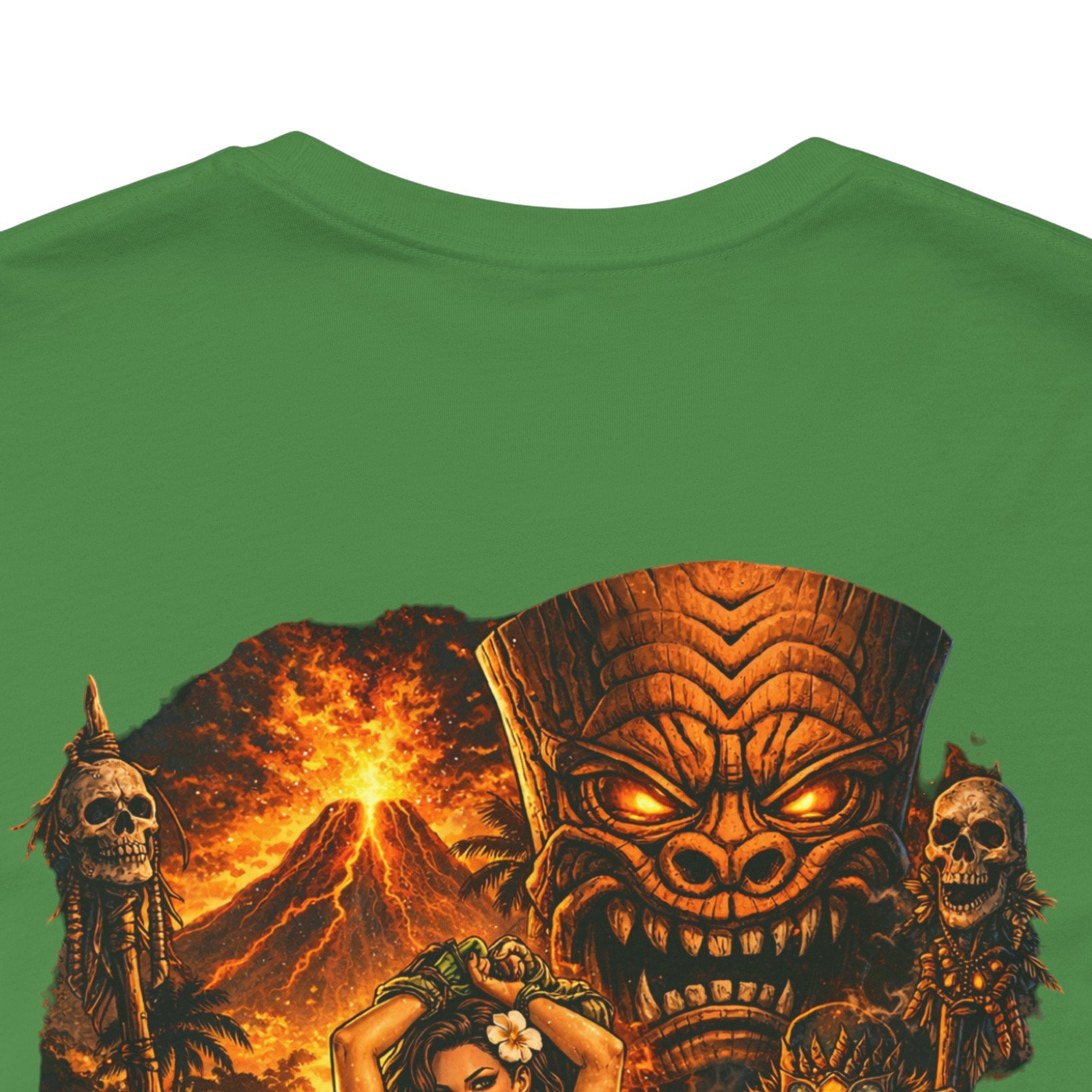 Tiki Ritual Graphic Tee — "Offerings Must Be Made" Back Print
