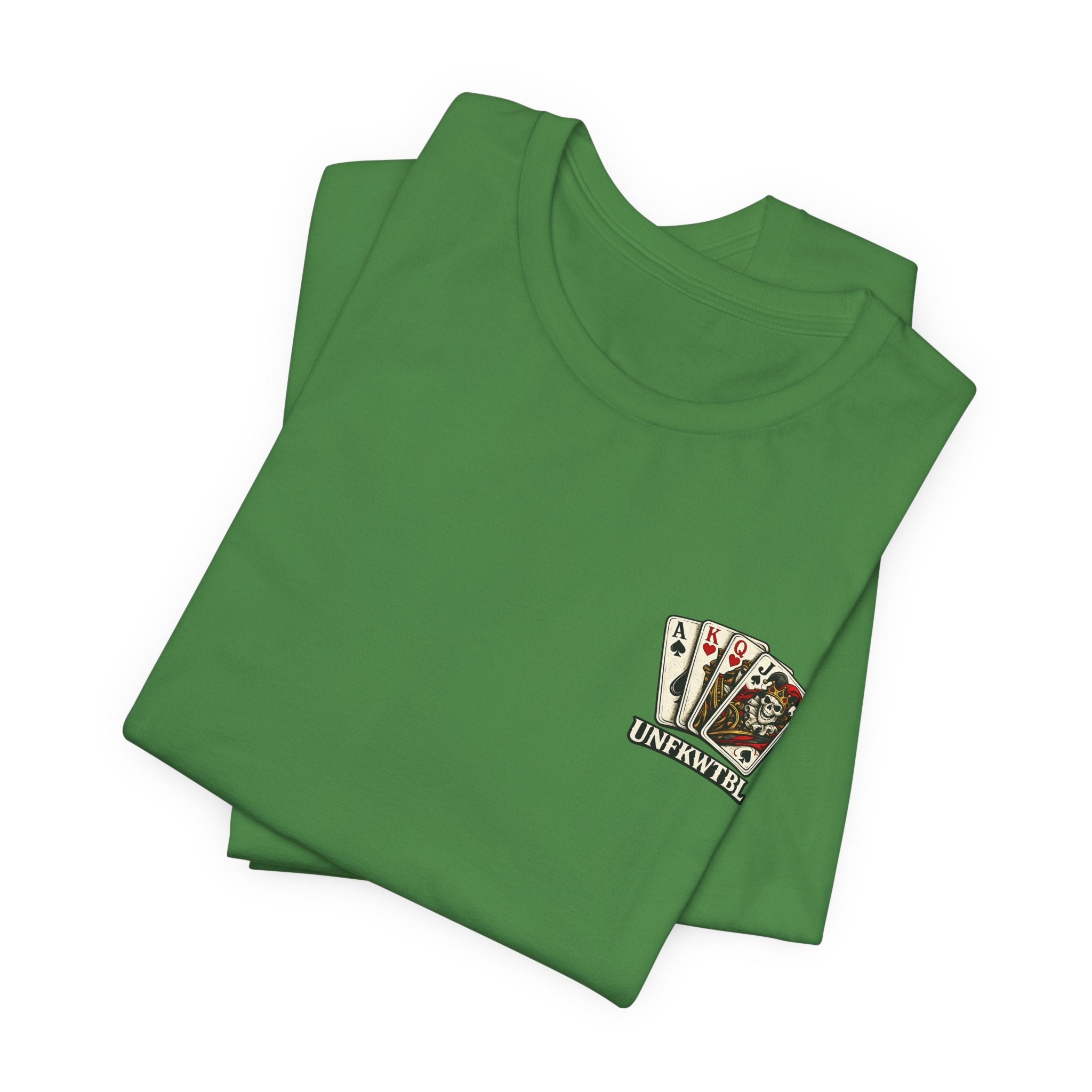 Play Dirty Win Everything Graphic Tee — Poker Skull Pinup T-Shirt