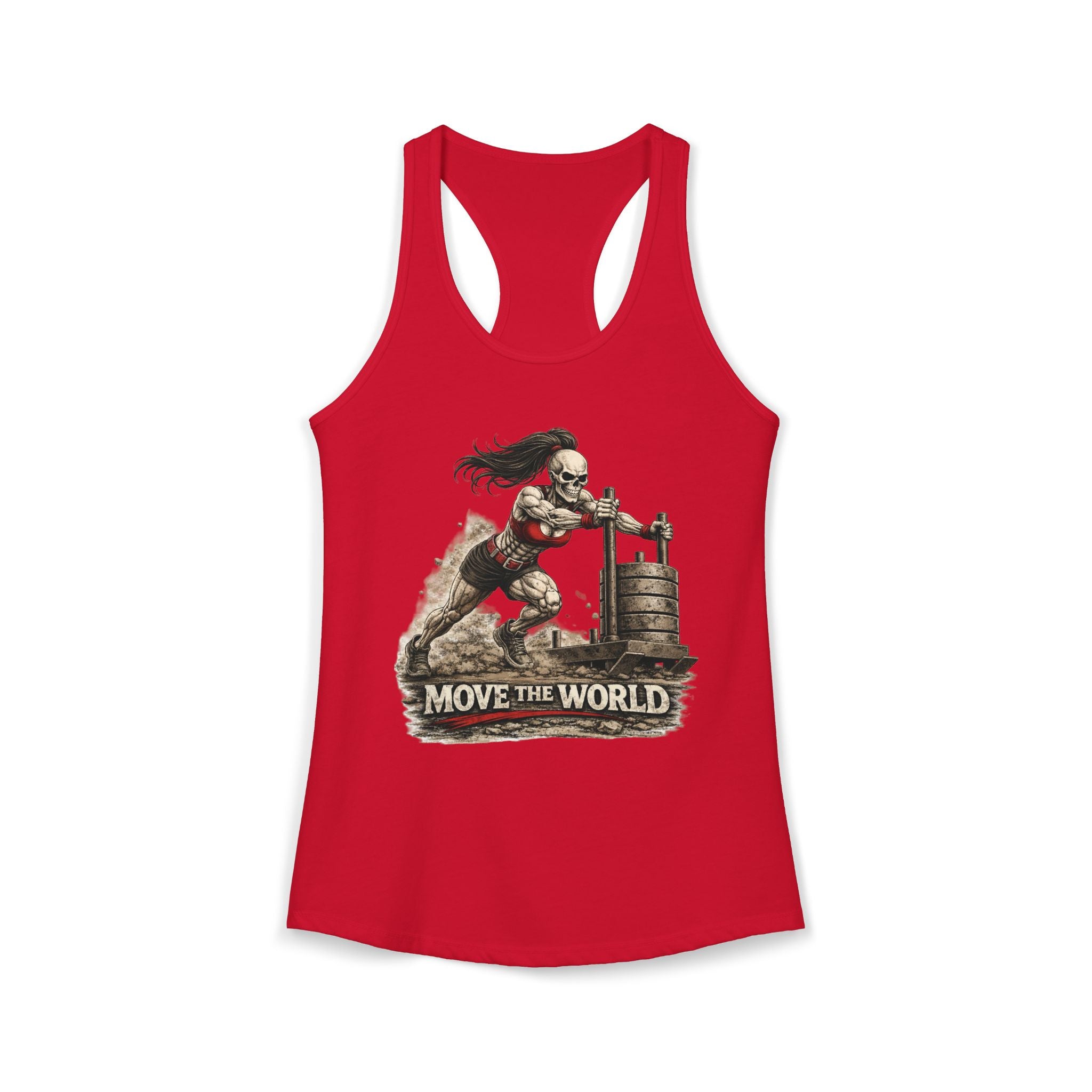 Move the World Women's Crossfit Sled Push Tank