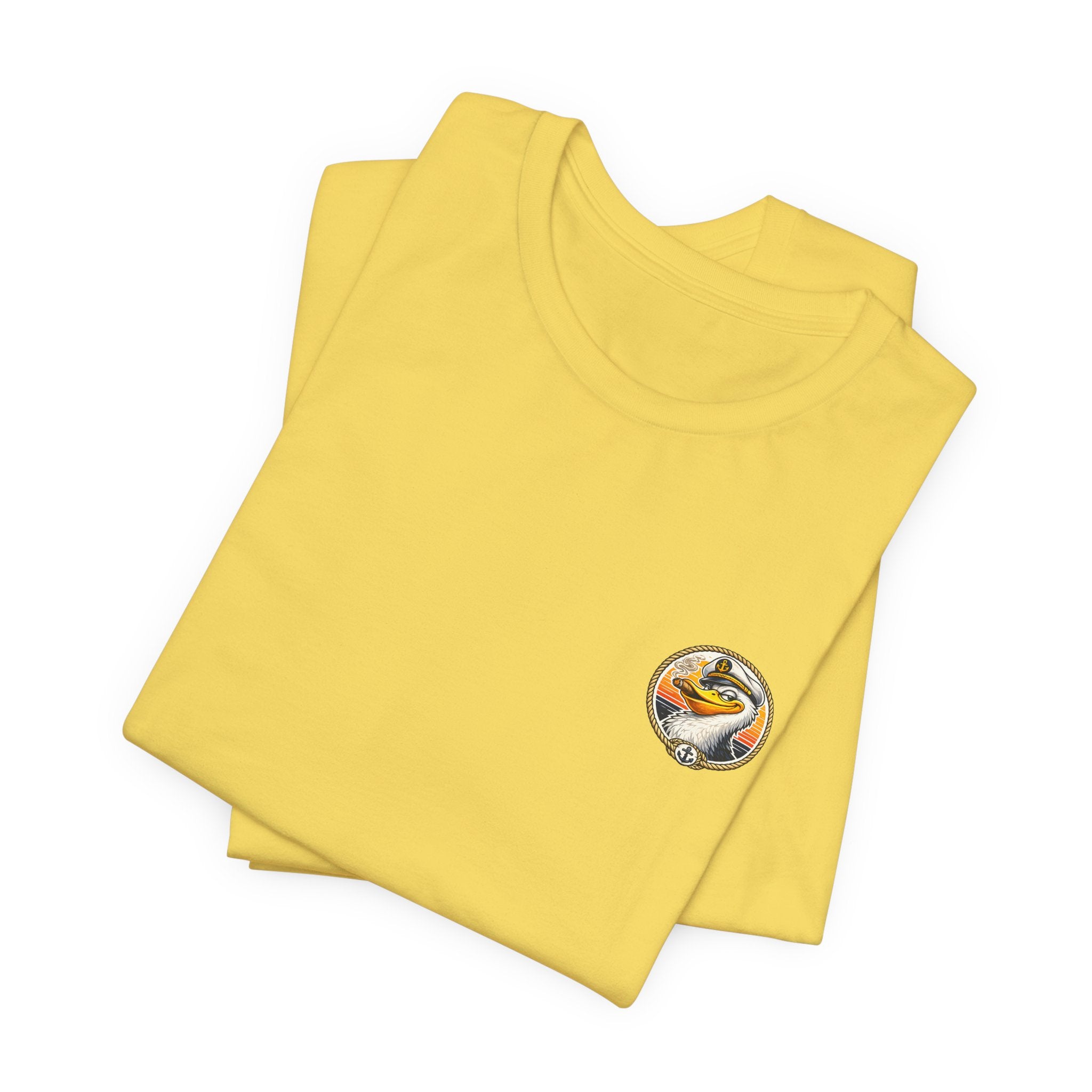 Fishing Duck T-Shirt — “Fishing License: Optional, Skill: Questionable” Graphic Tee