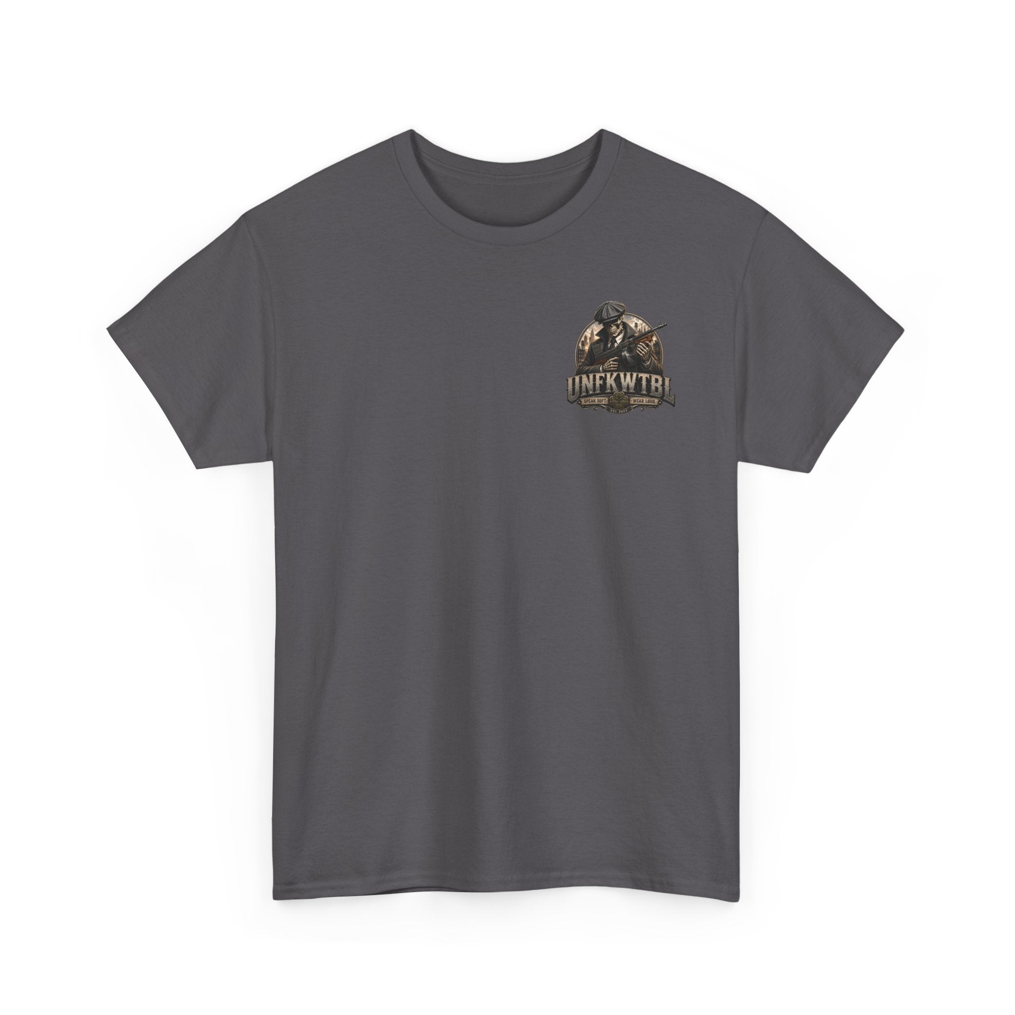 Peaky Blinders-Inspired Graphic Tee — Vintage Gangster Poster Design