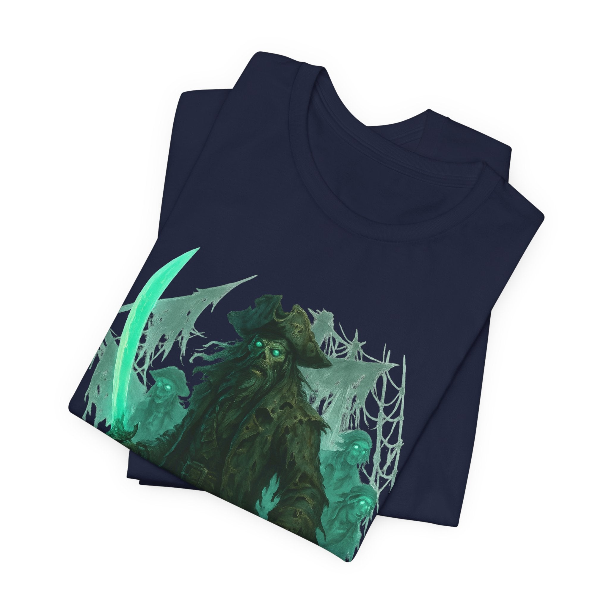 Death Reaper Graphic Tee — Ghostly Scythe Horror T-Shirt
