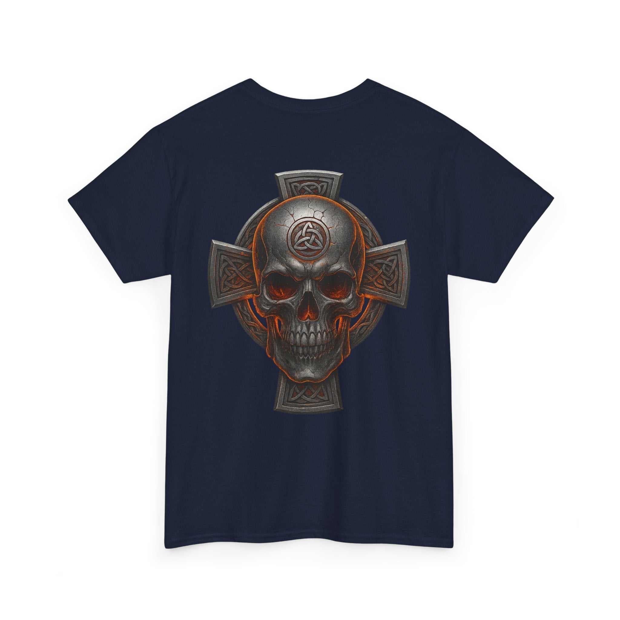 Skull Crossback Tee — UNFKWTBL Gothic Graphic T-Shirt