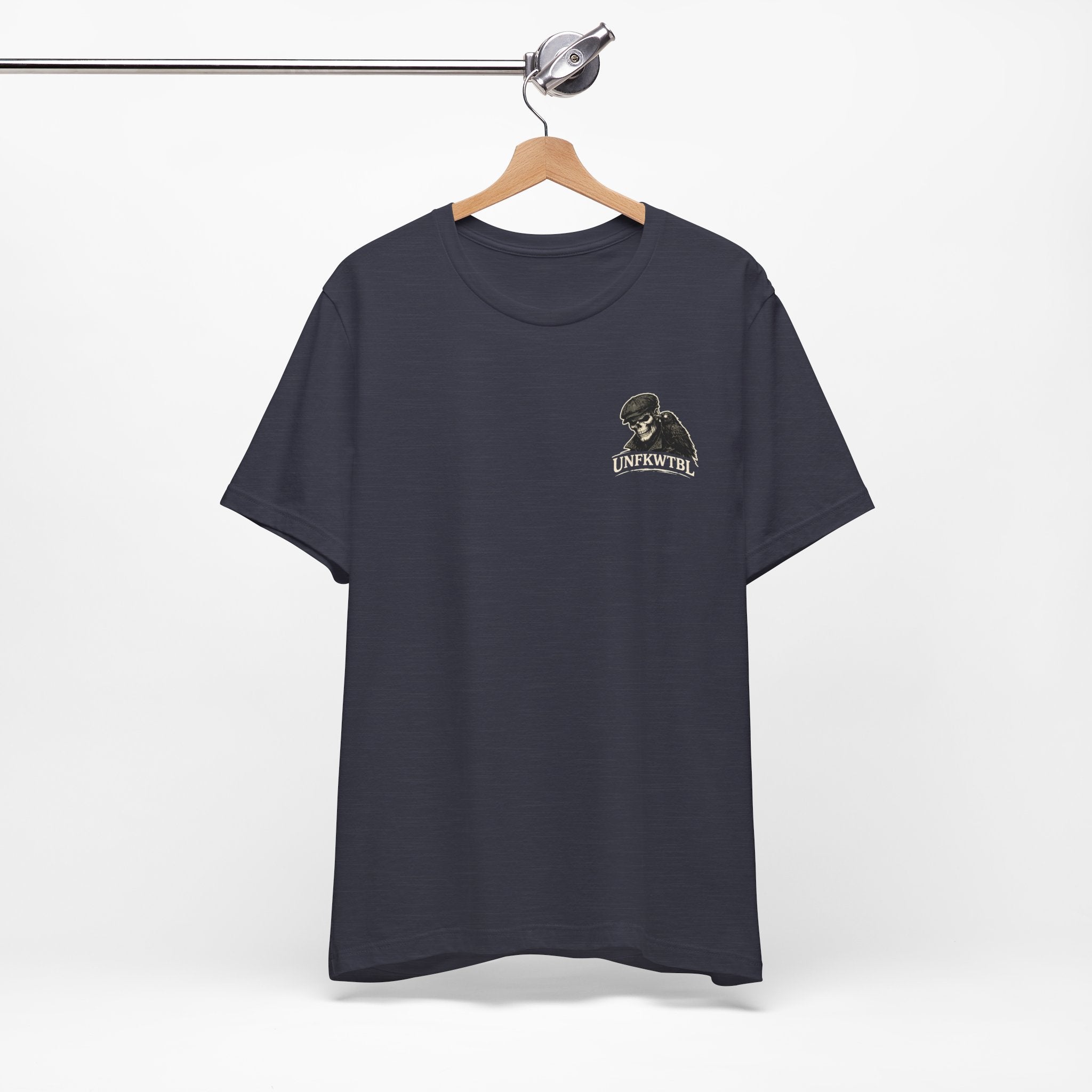 Silent Men Skull Rider Tee — 'Silent Men They Decide' Graphic T-Shirt