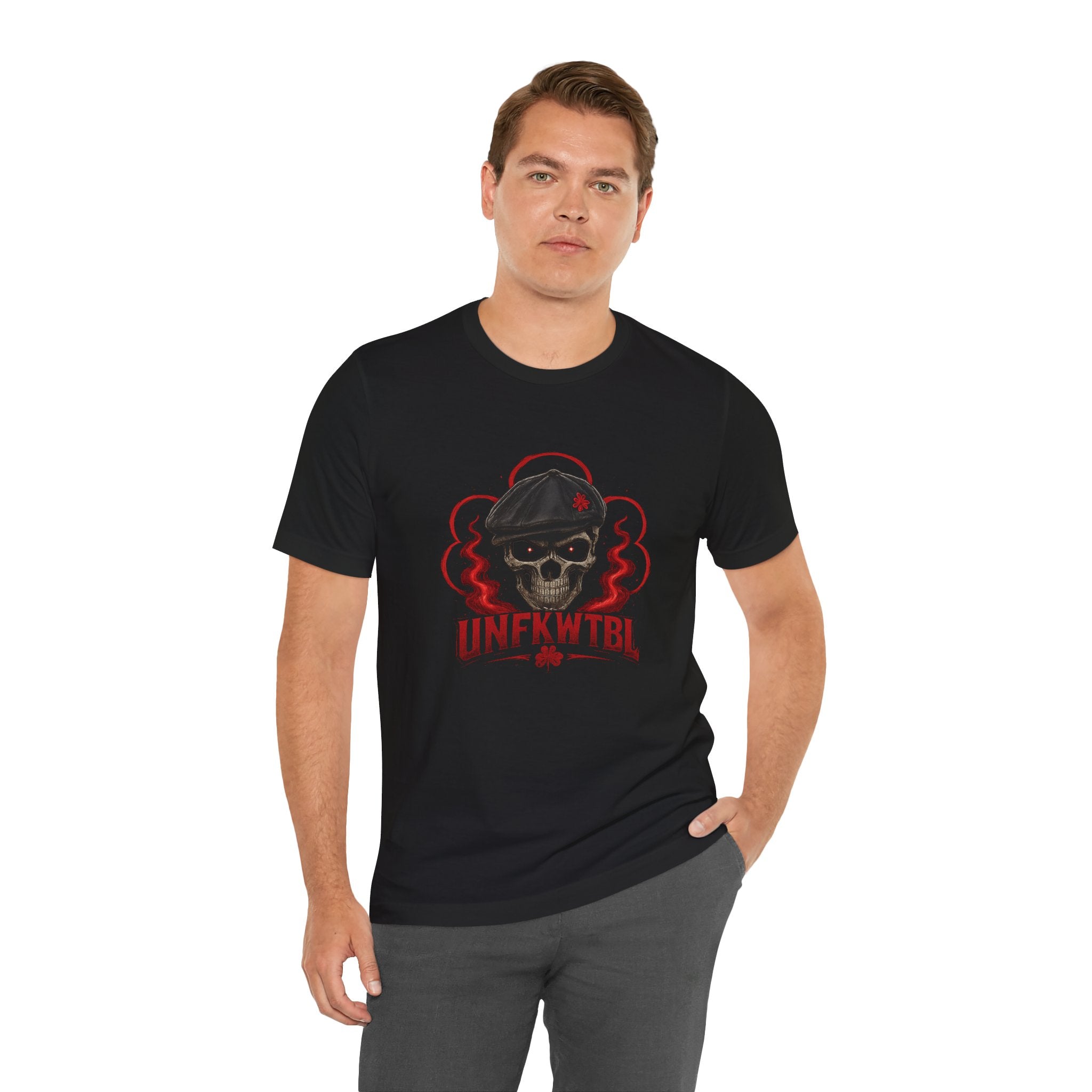 Skull Beanie Tee — UNFKWTBL Graphic T-Shirt