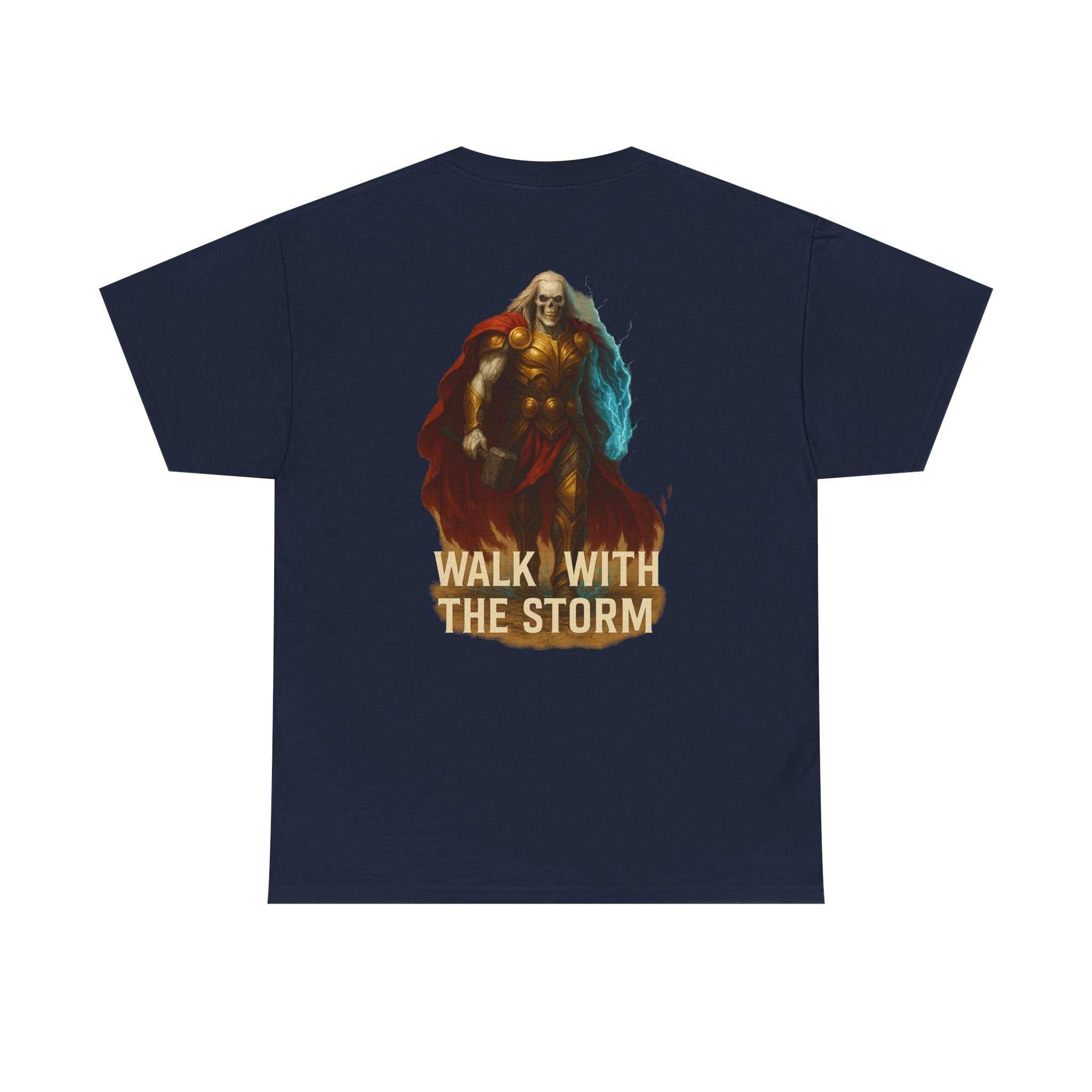 Thor Lightning unisex tee featuring bold Norse mythology graphic