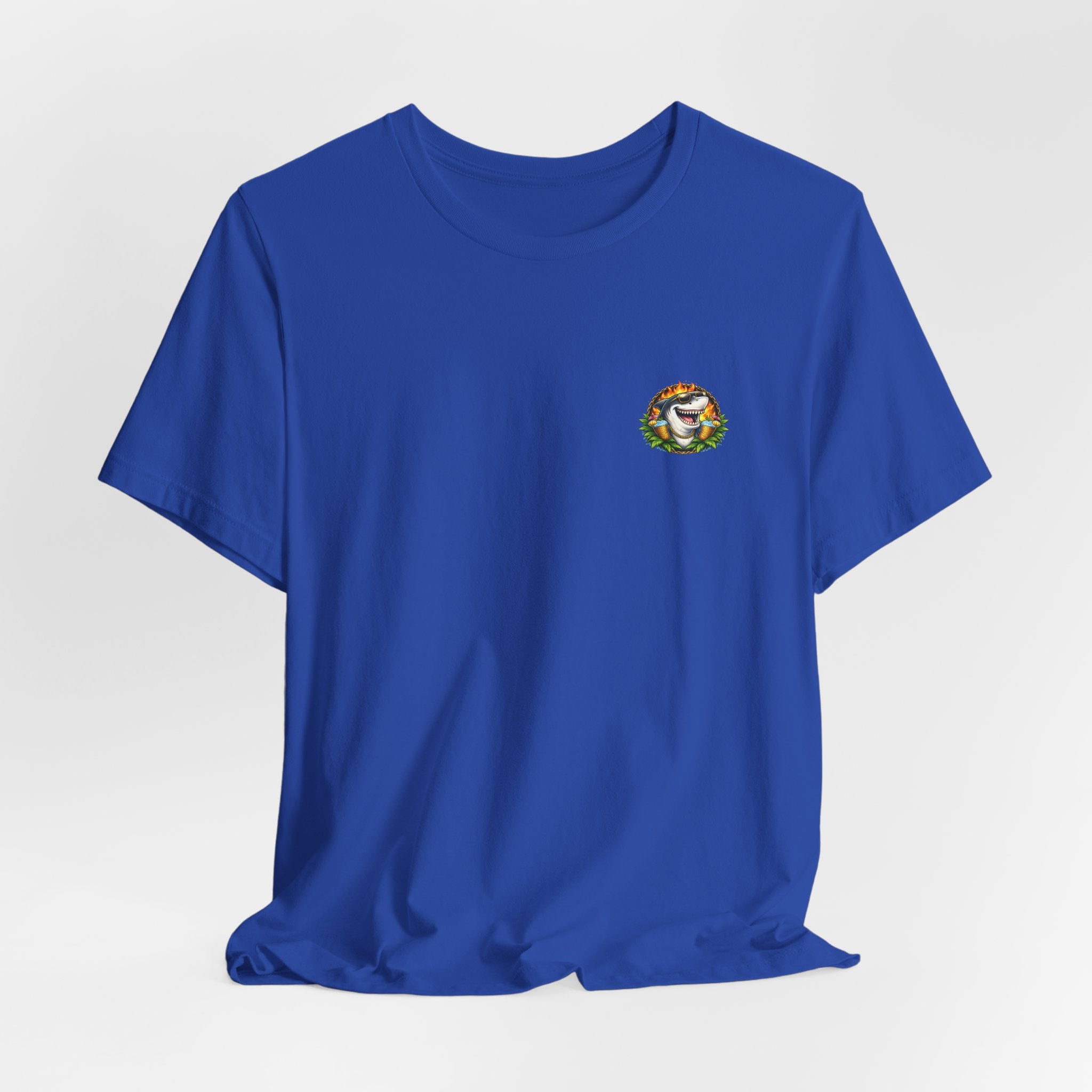 Dockside Delinquents Tee - Funny Shark & Pelican Graphic T-Shirt
