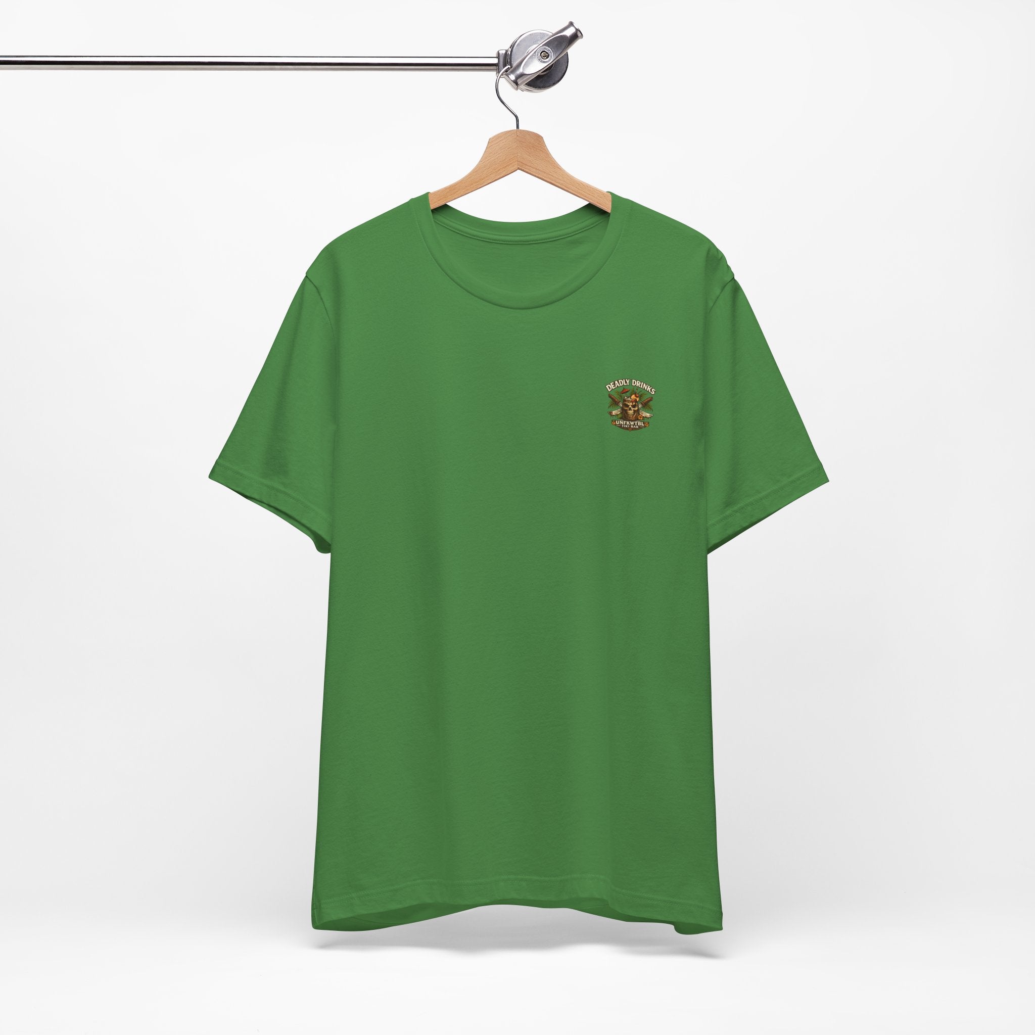 Annabelle Tropical Doll Graphic Tee - Retro Cocktail Girl T-Shirt