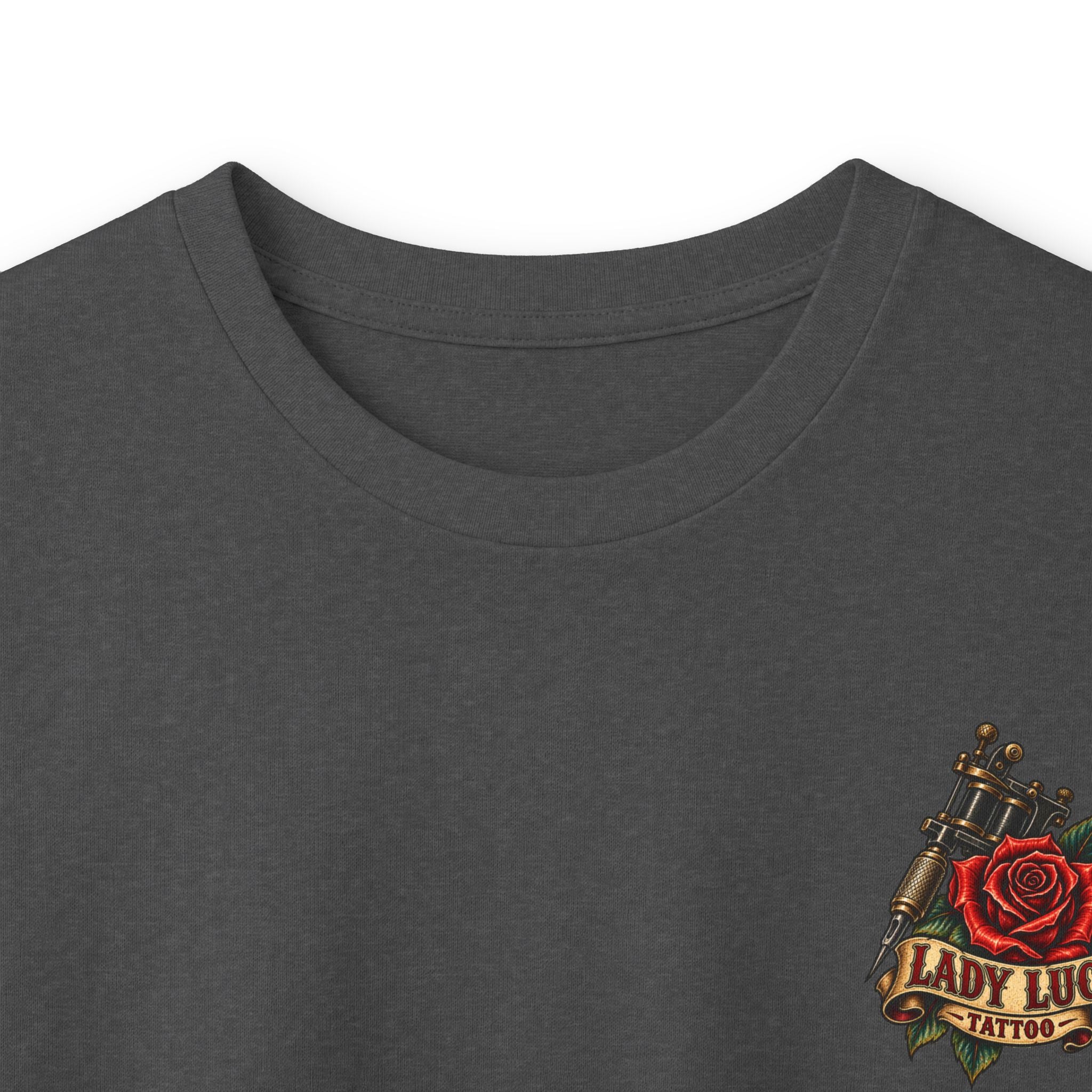 Lady Luck Tattoo Rebel Pinup Long-Sleeve Tee